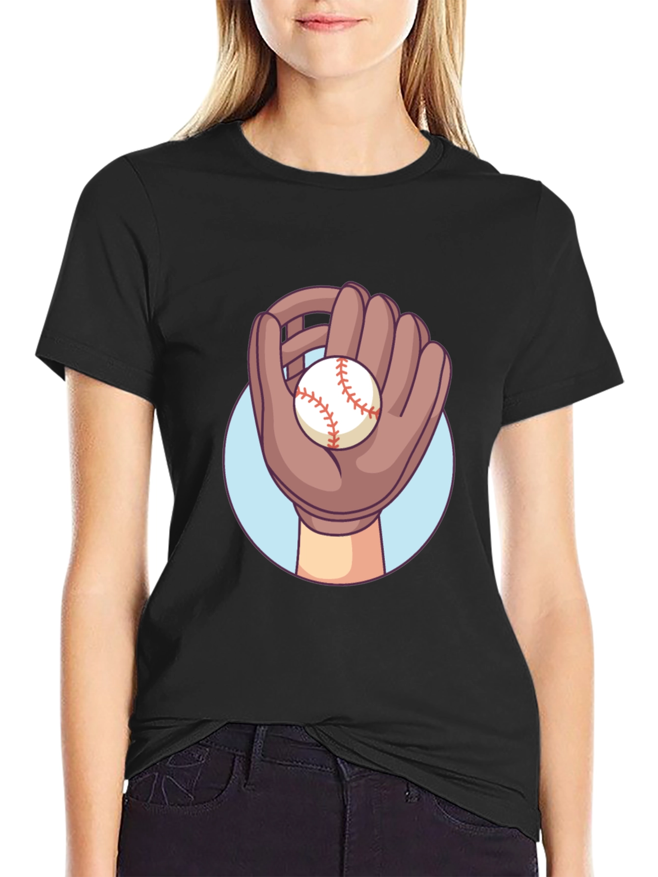 Baseball Glove Graphic Tee