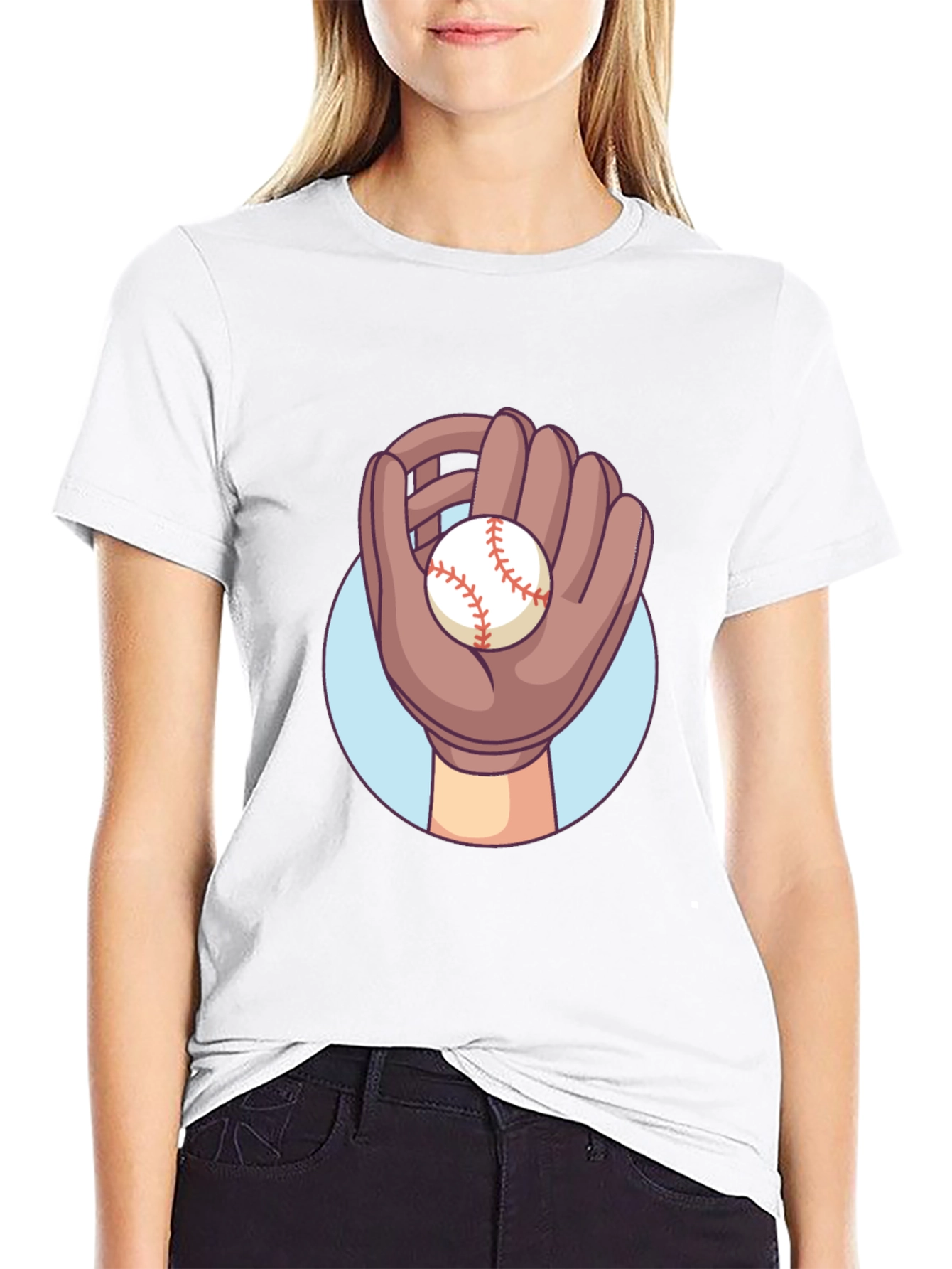 Baseball Glove Graphic Tee