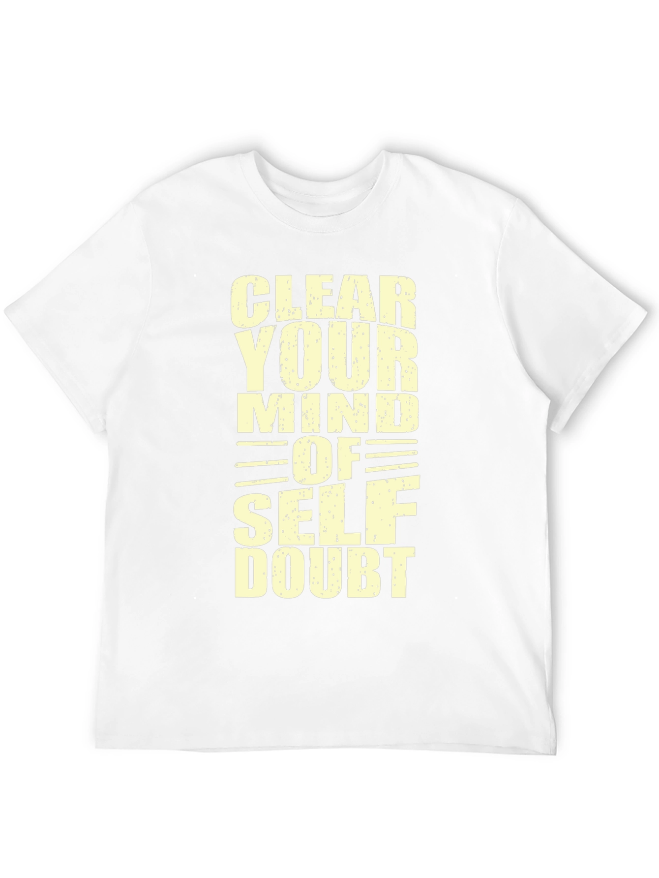 Clear Your Mind Graphic Tee - Motivational Design