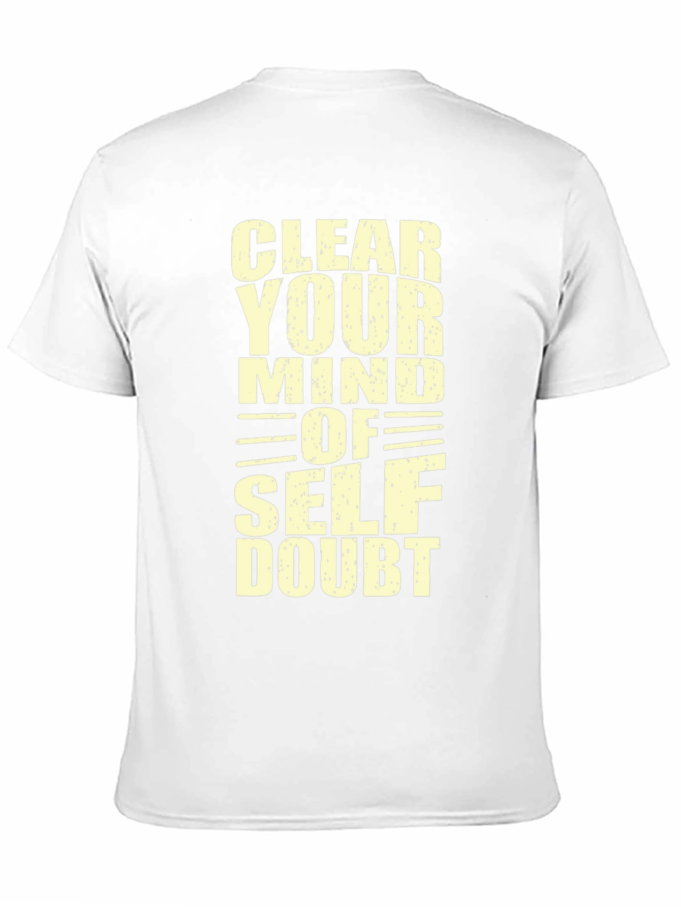 Clear Your Mind Graphic Tee - Motivational Design
