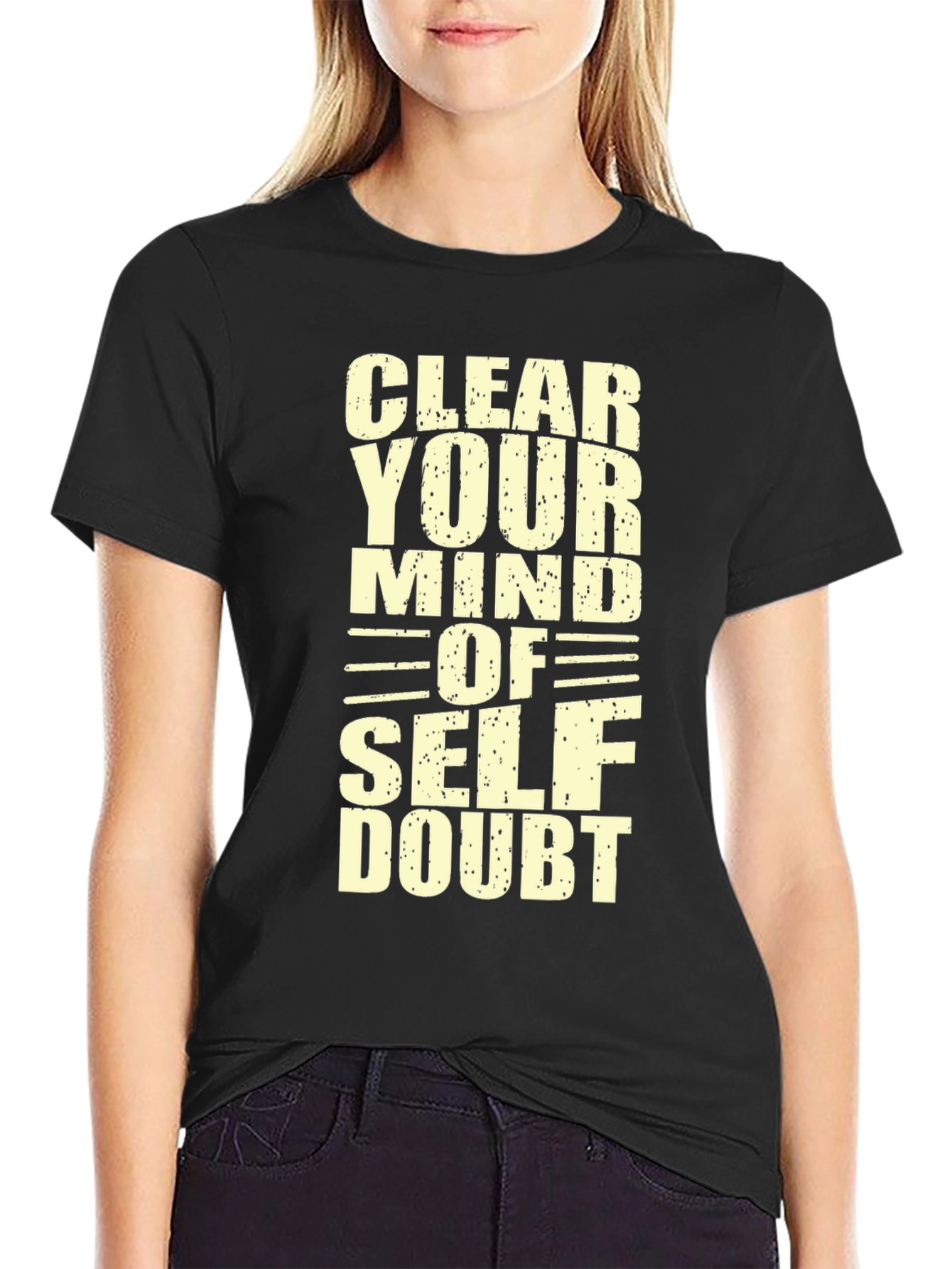 Clear Your Mind Graphic Tee - Motivational Design