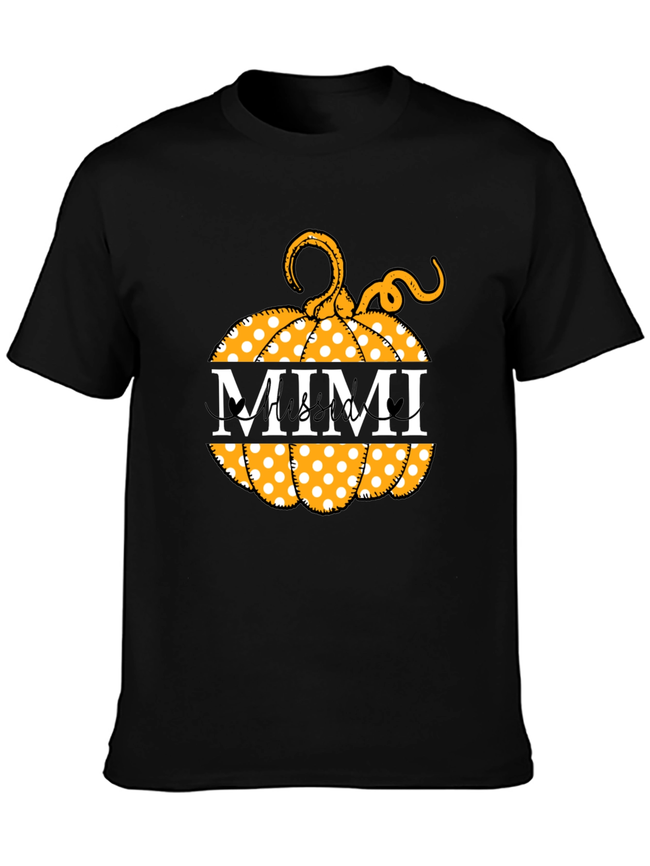 Mimi Pumpkin Patch Tee -  Fall Harvest Shirt