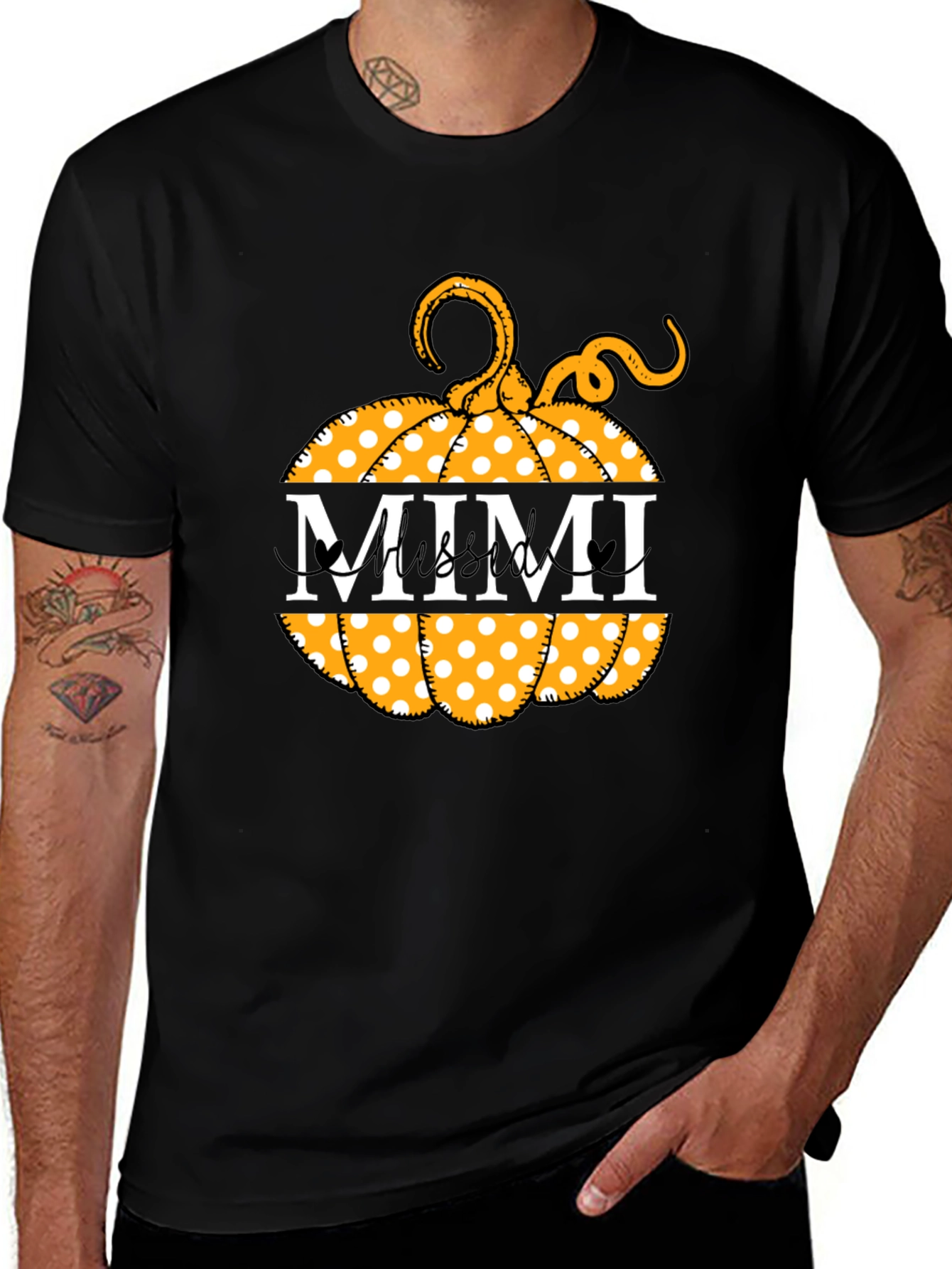 Mimi Pumpkin Patch Tee -  Fall Harvest Shirt