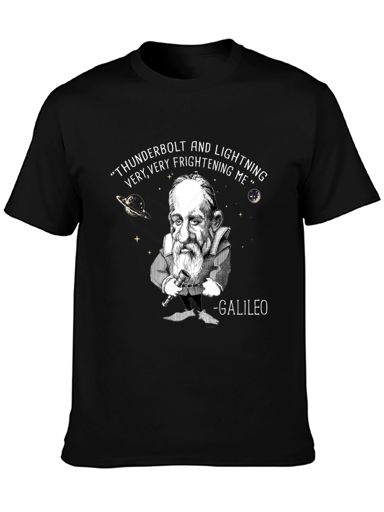Galileo Thunderbolt and Lightning Graphic T-Shirt