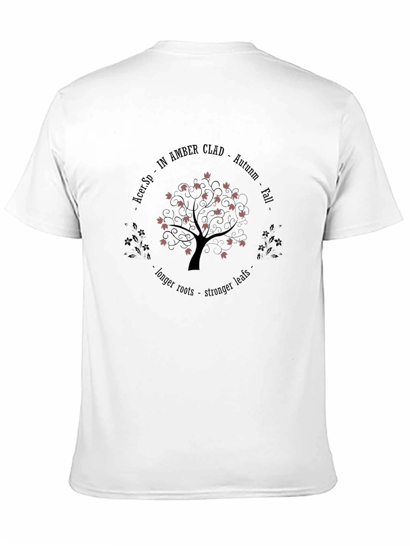 Autumn Tree T-Shirt - Acer.Sp - In Amber Clad