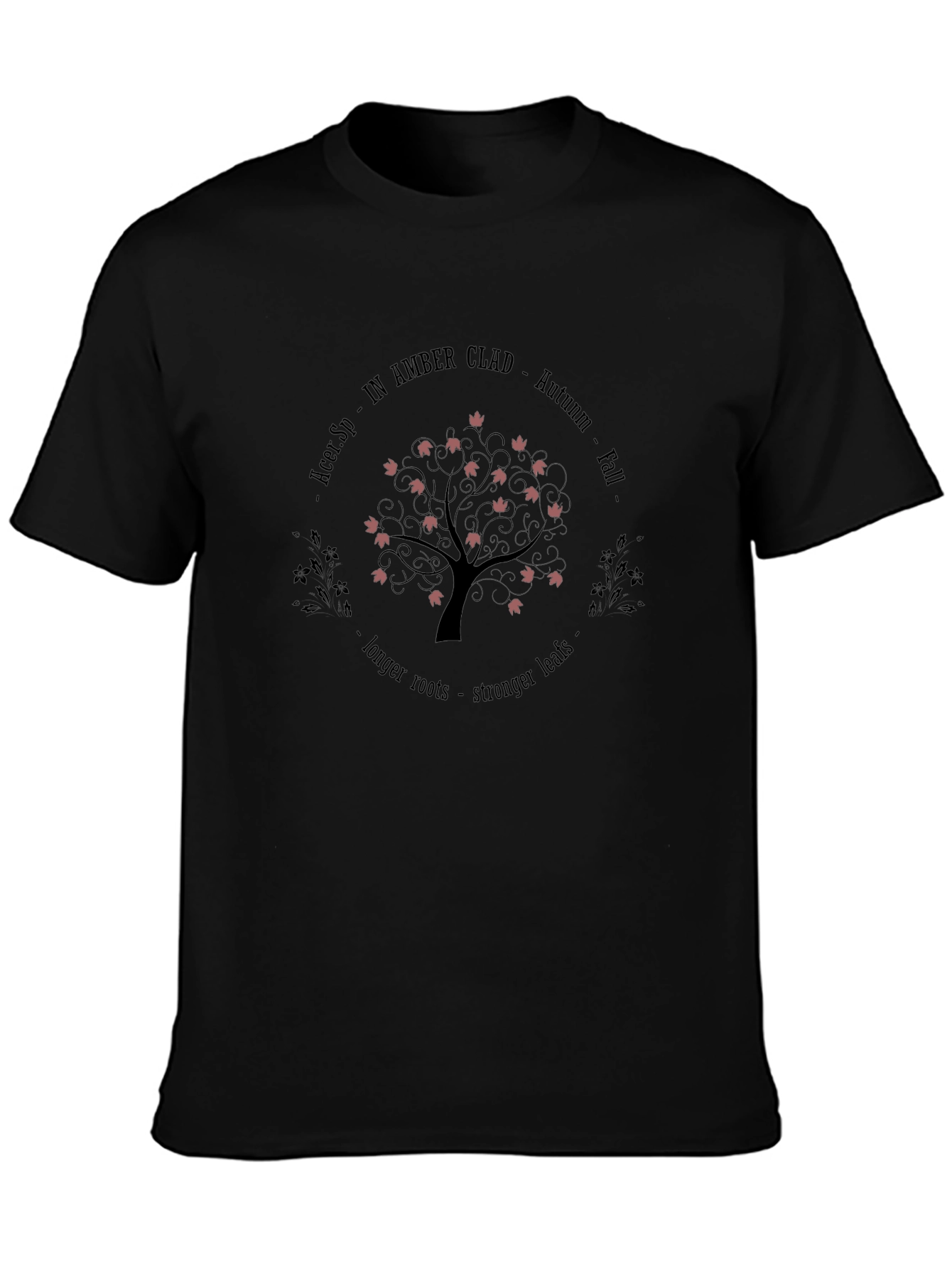 Autumn Tree T-Shirt - Acer.Sp - In Amber Clad