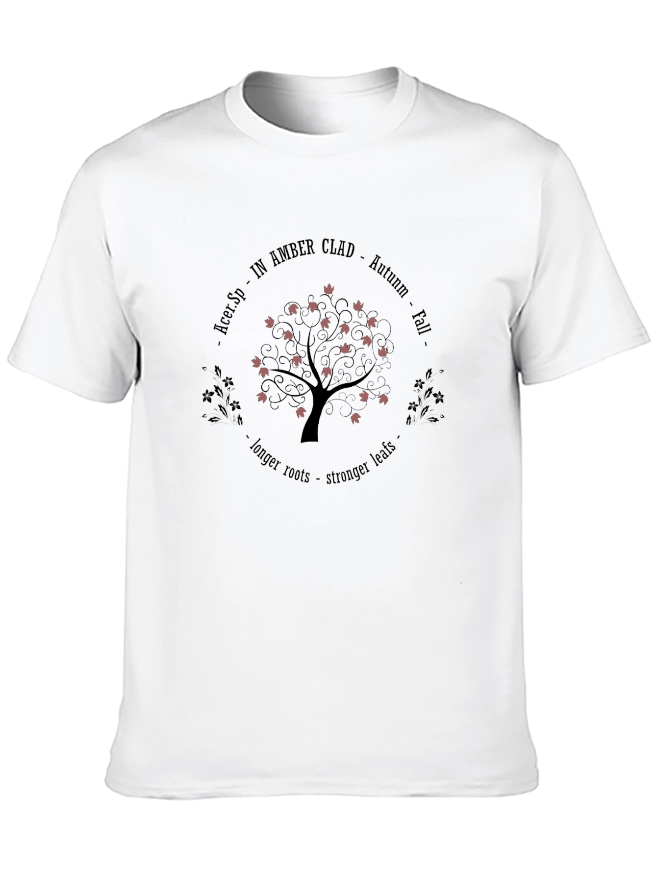 Autumn Tree T-Shirt - Acer.Sp - In Amber Clad