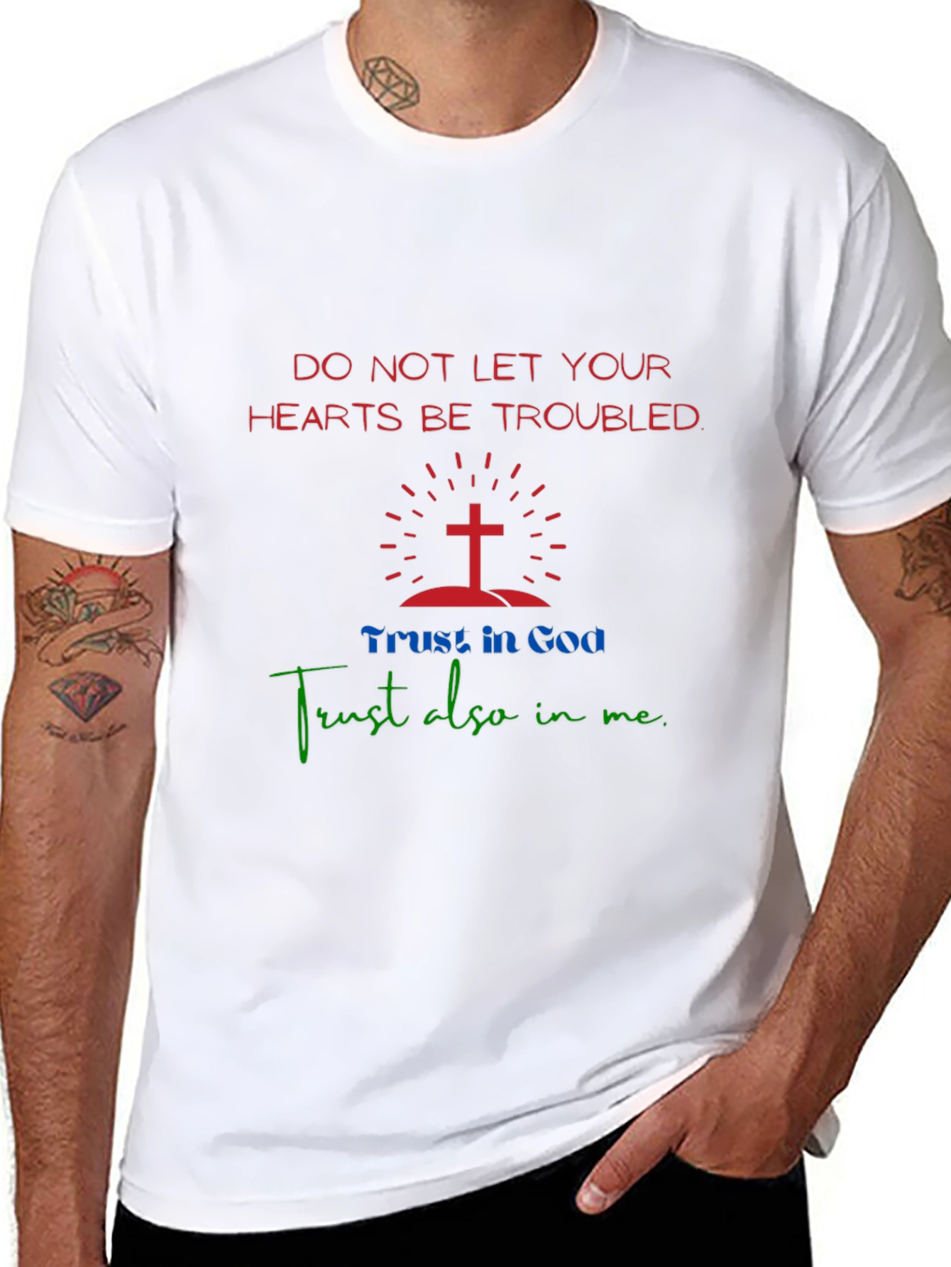 Religious Graphic T-Shirt - Trust in God