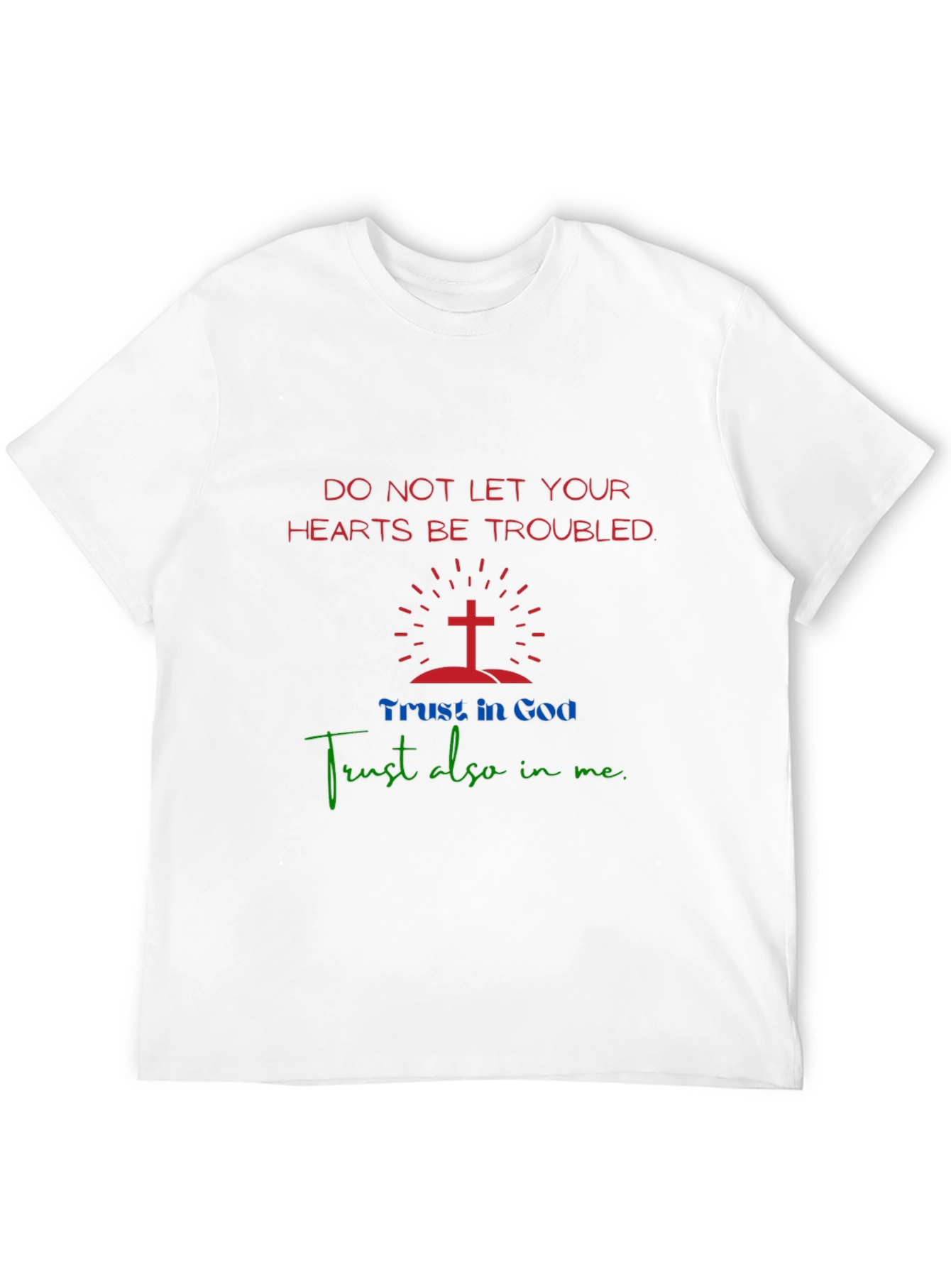 Religious Graphic T-Shirt - Trust in God