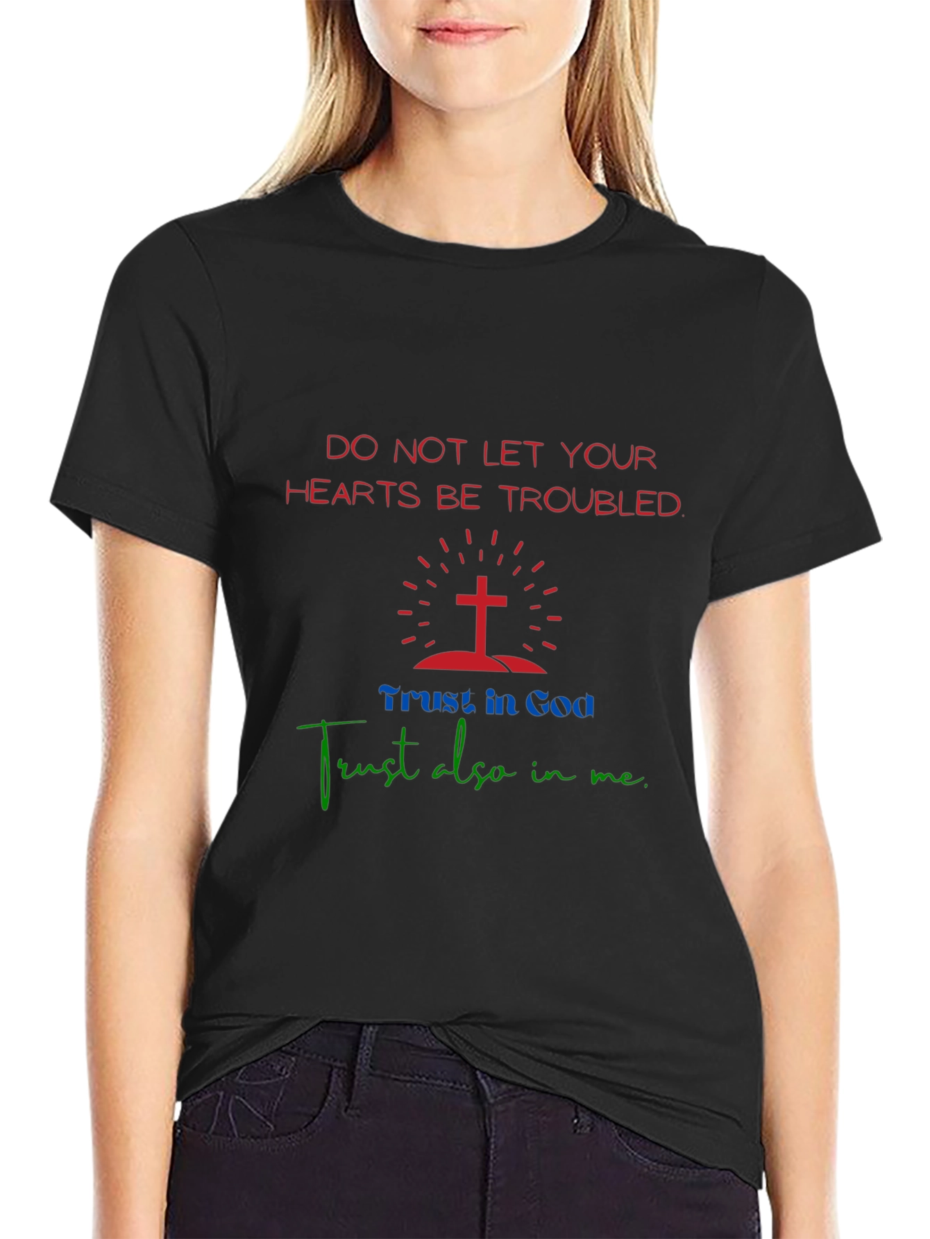 Religious Graphic T-Shirt - Trust in God