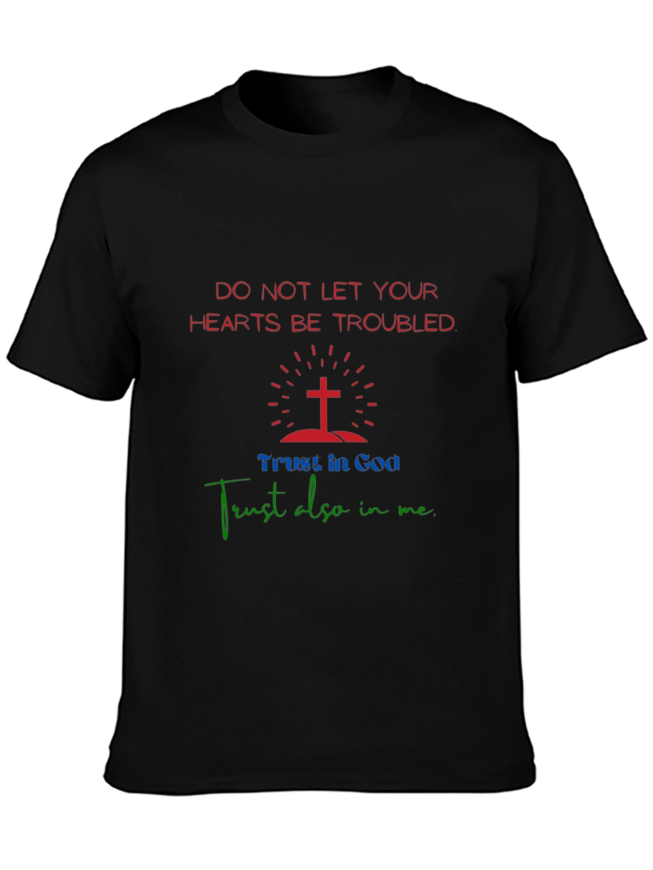 Religious Graphic T-Shirt - Trust in God
