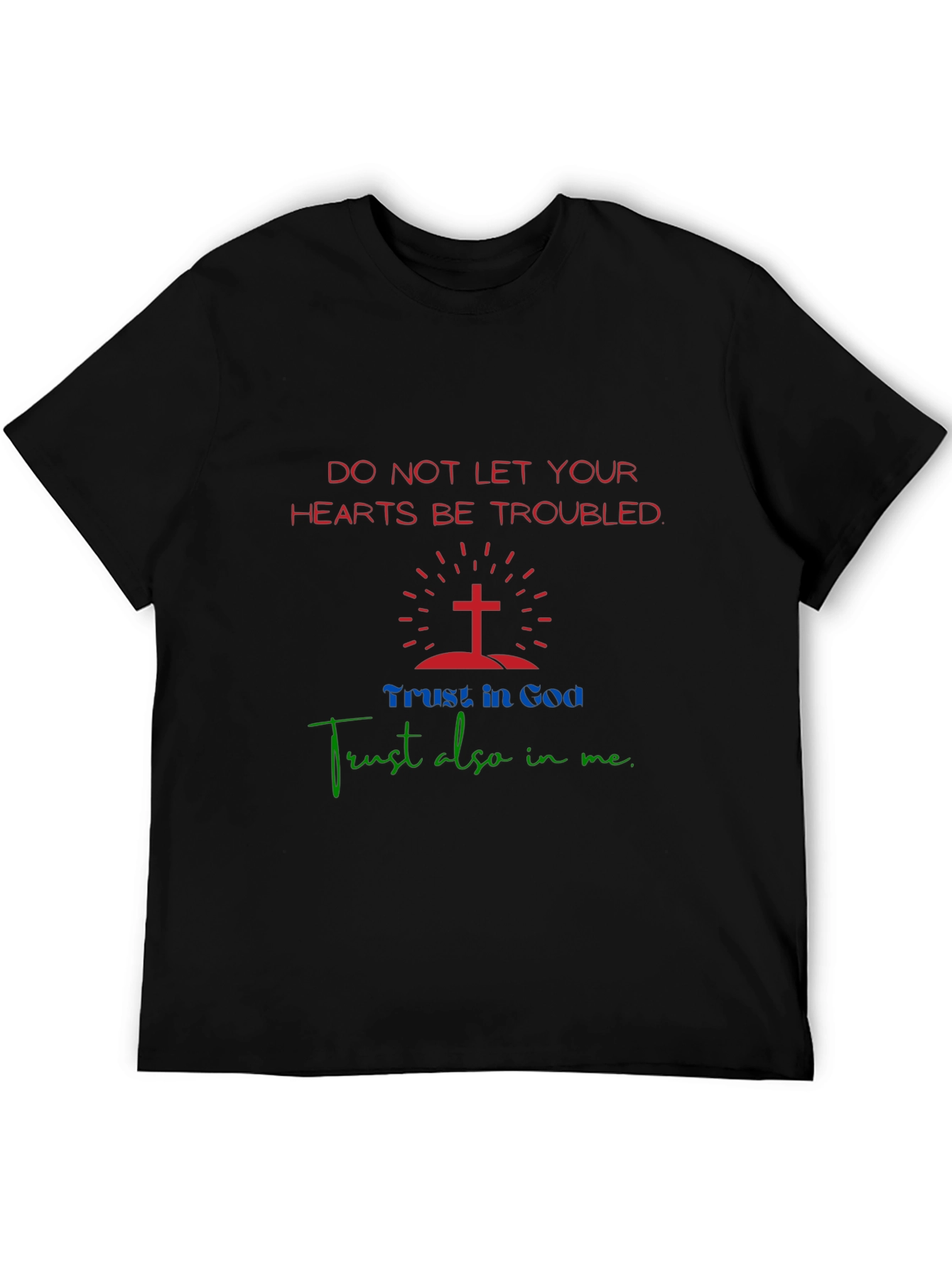 Religious Graphic T-Shirt - Trust in God