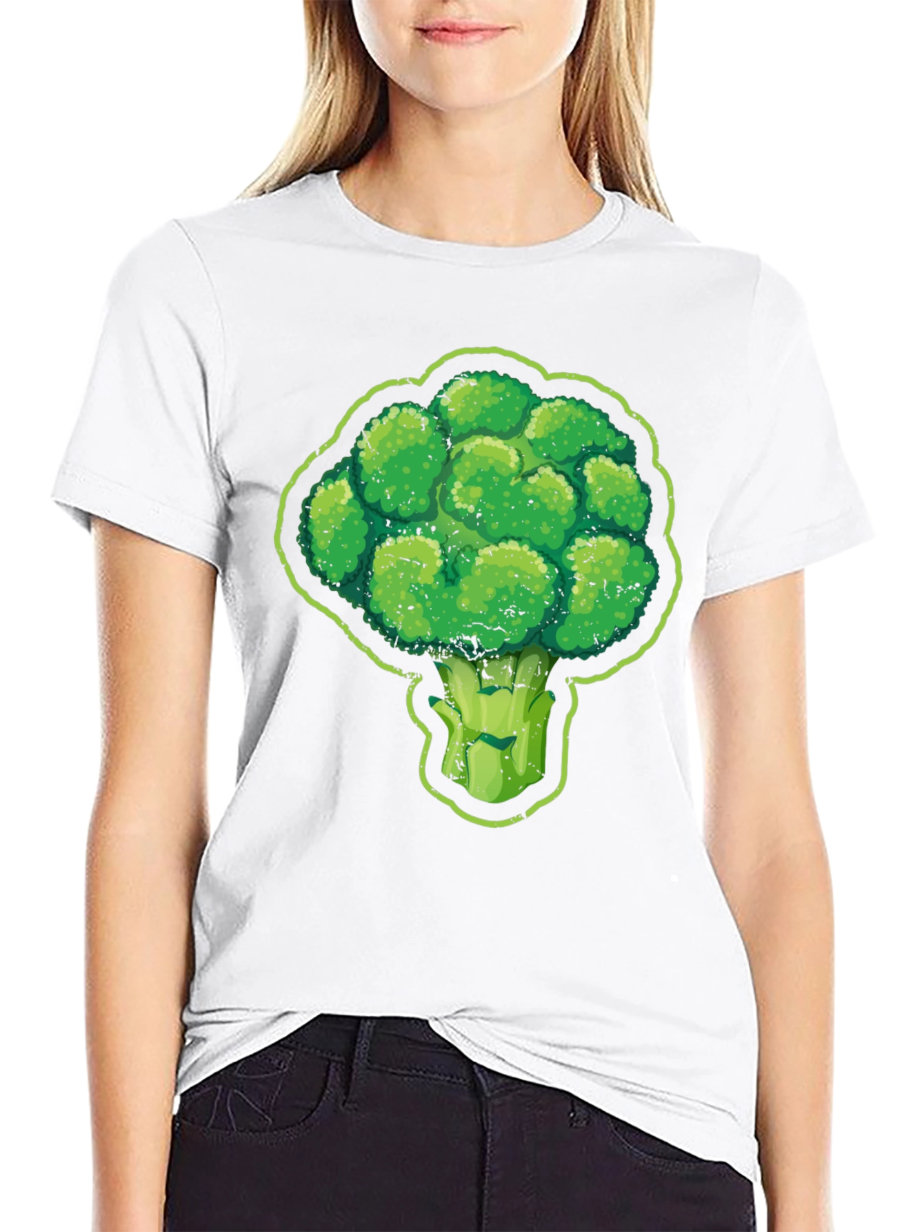 Broccoli Graphic T-Shirt - Healthy Eating Tee