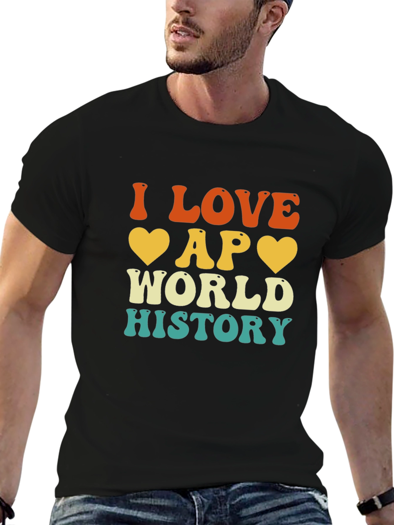 I Love AP World History T-Shirt