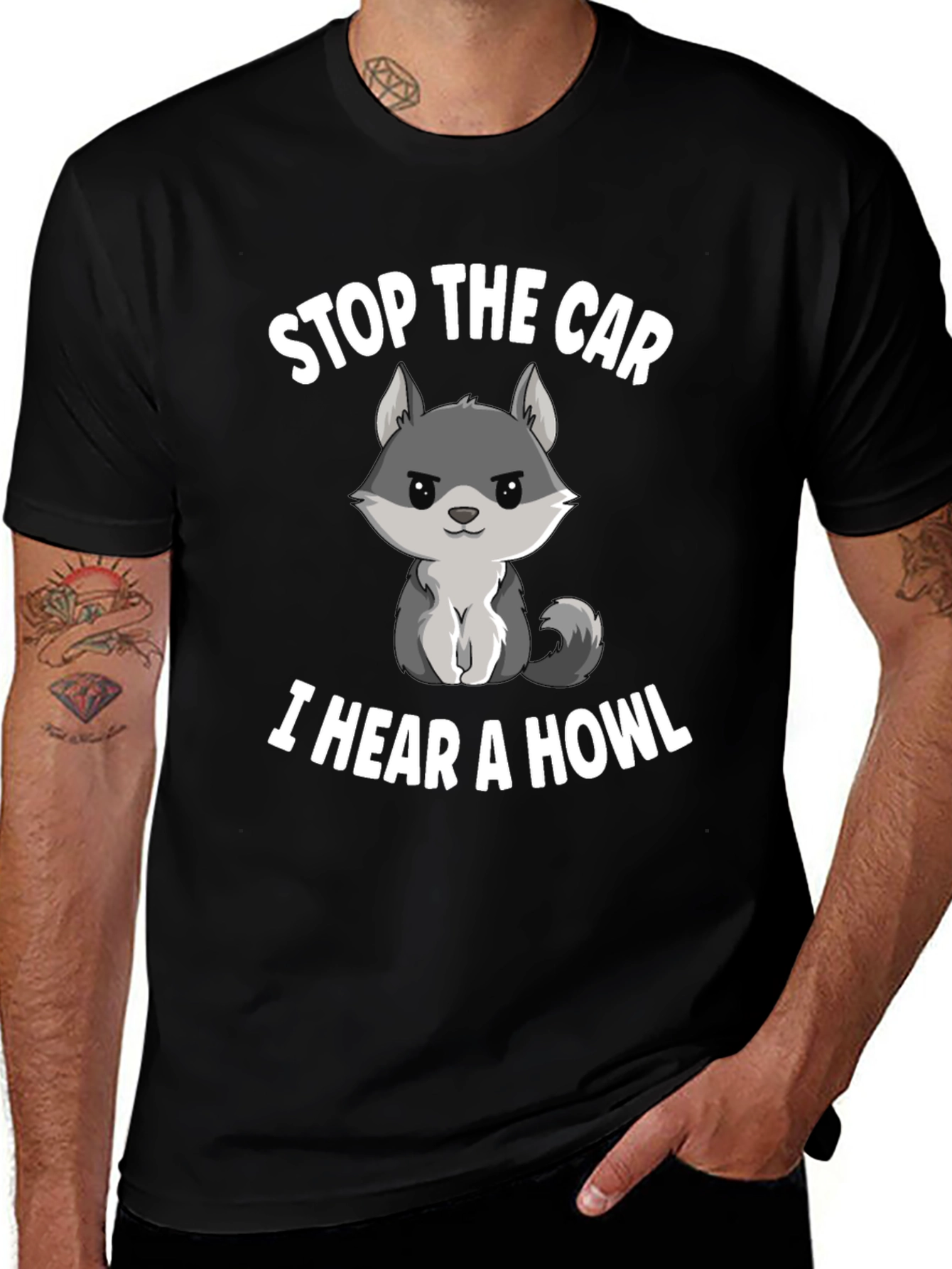 Stop the Car I Hear a Howl T-Shirt