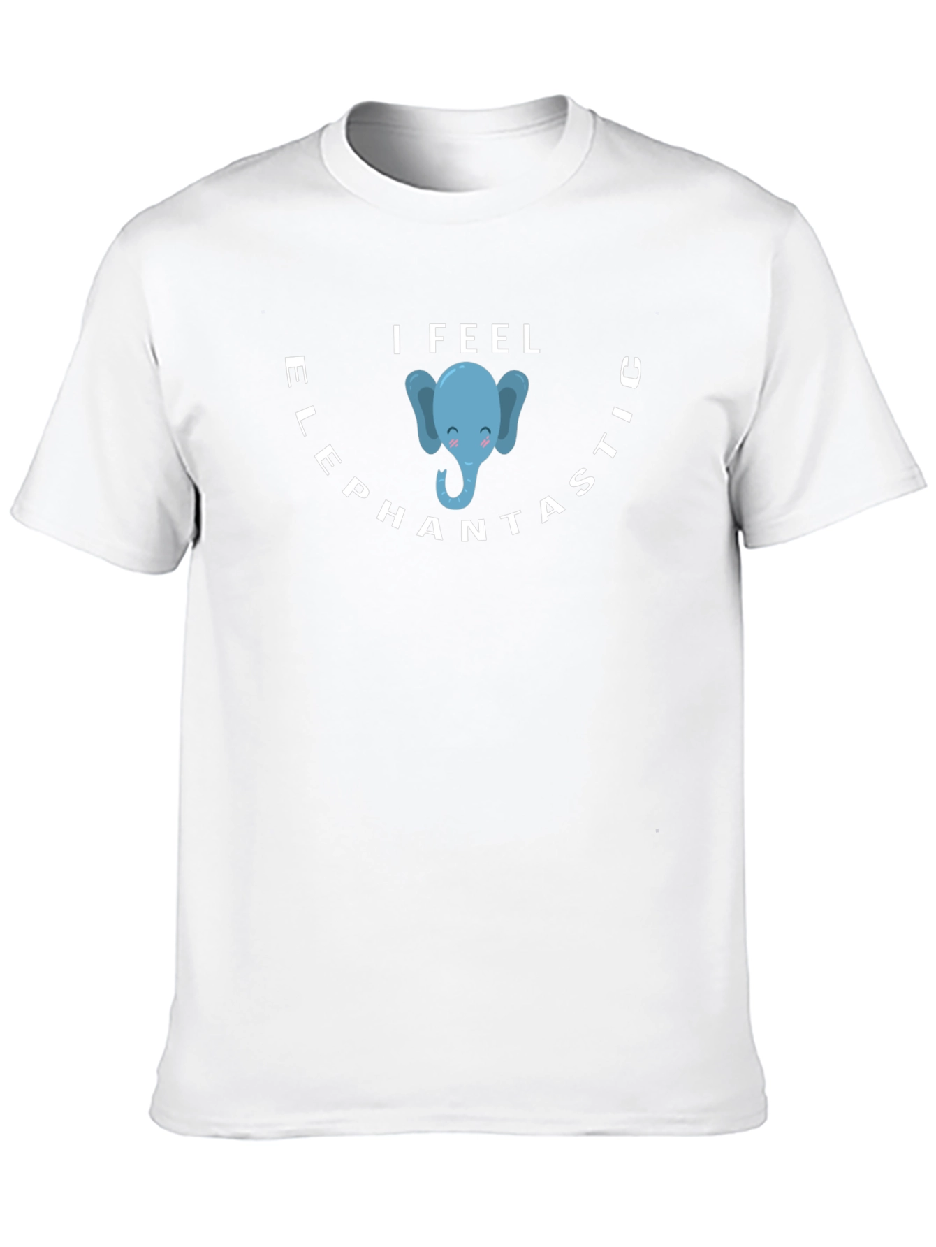 I Feel Elephantastic Black T-Shirt