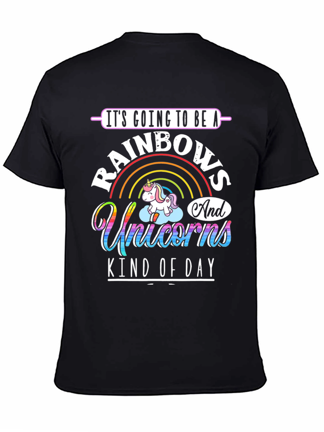 Rainbows and Unicorns Graphic T-Shirt