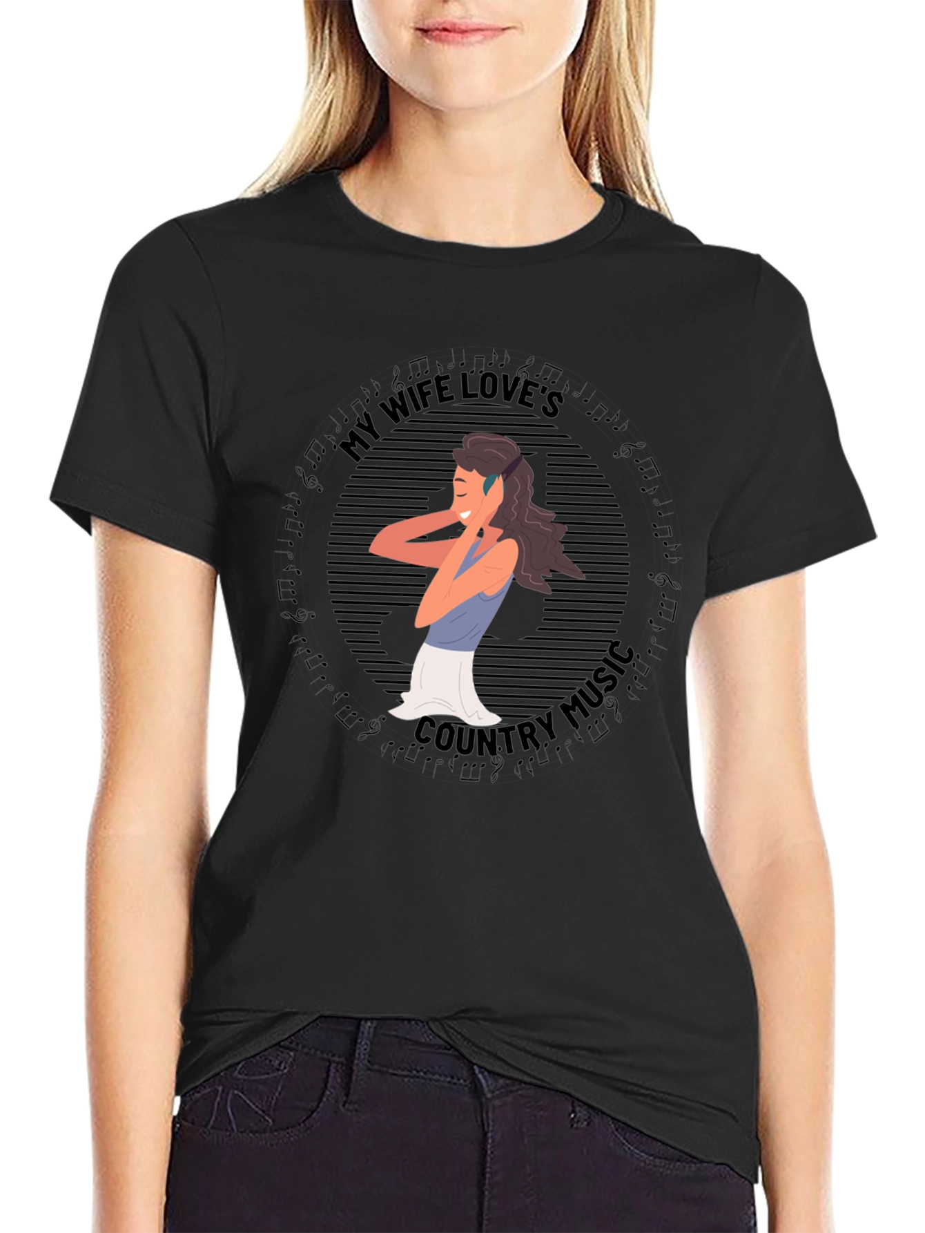 My Wife Loves Country Music T-Shirt