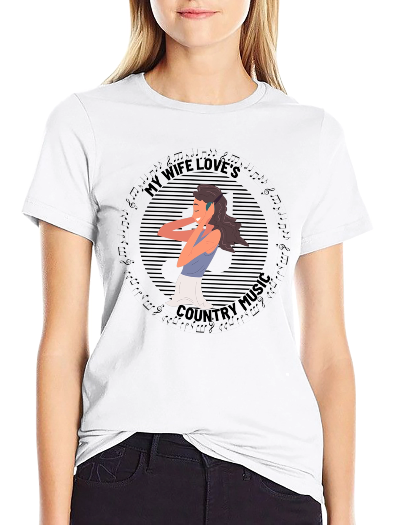 My Wife Loves Country Music T-Shirt