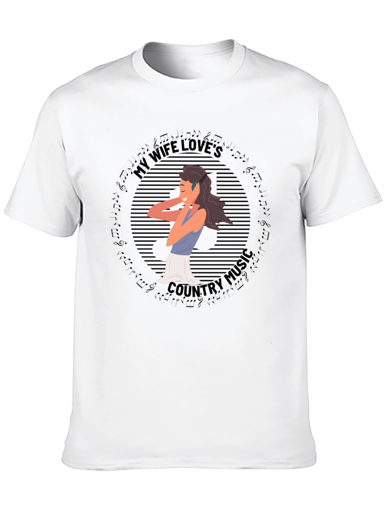 My Wife Loves Country Music T-Shirt