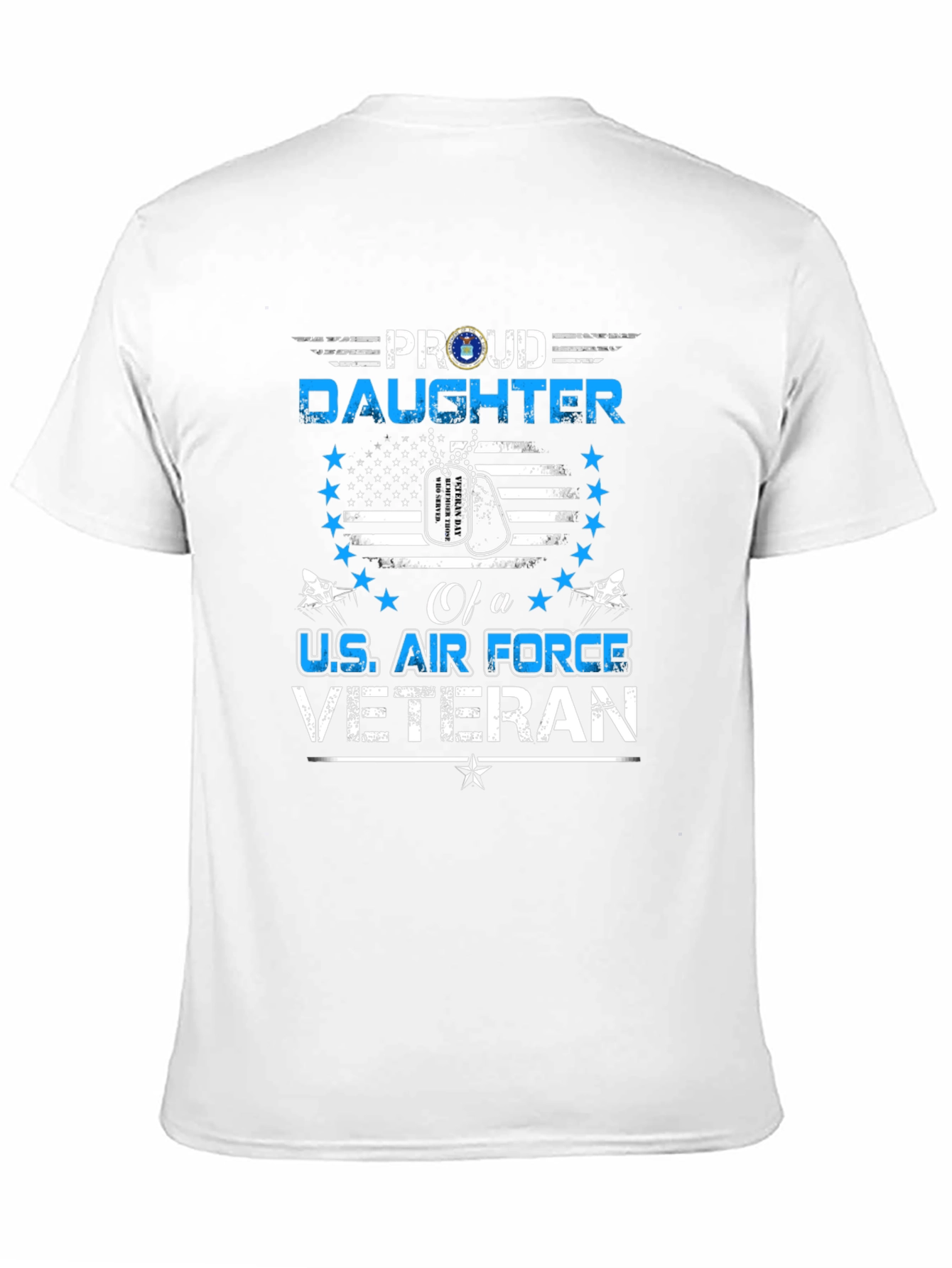 Proud Daughter U.S. Air Force Veteran Graphic T-Shirt