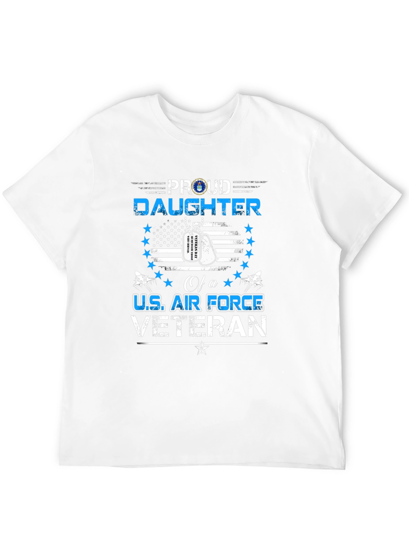 Proud Daughter U.S. Air Force Veteran Graphic T-Shirt