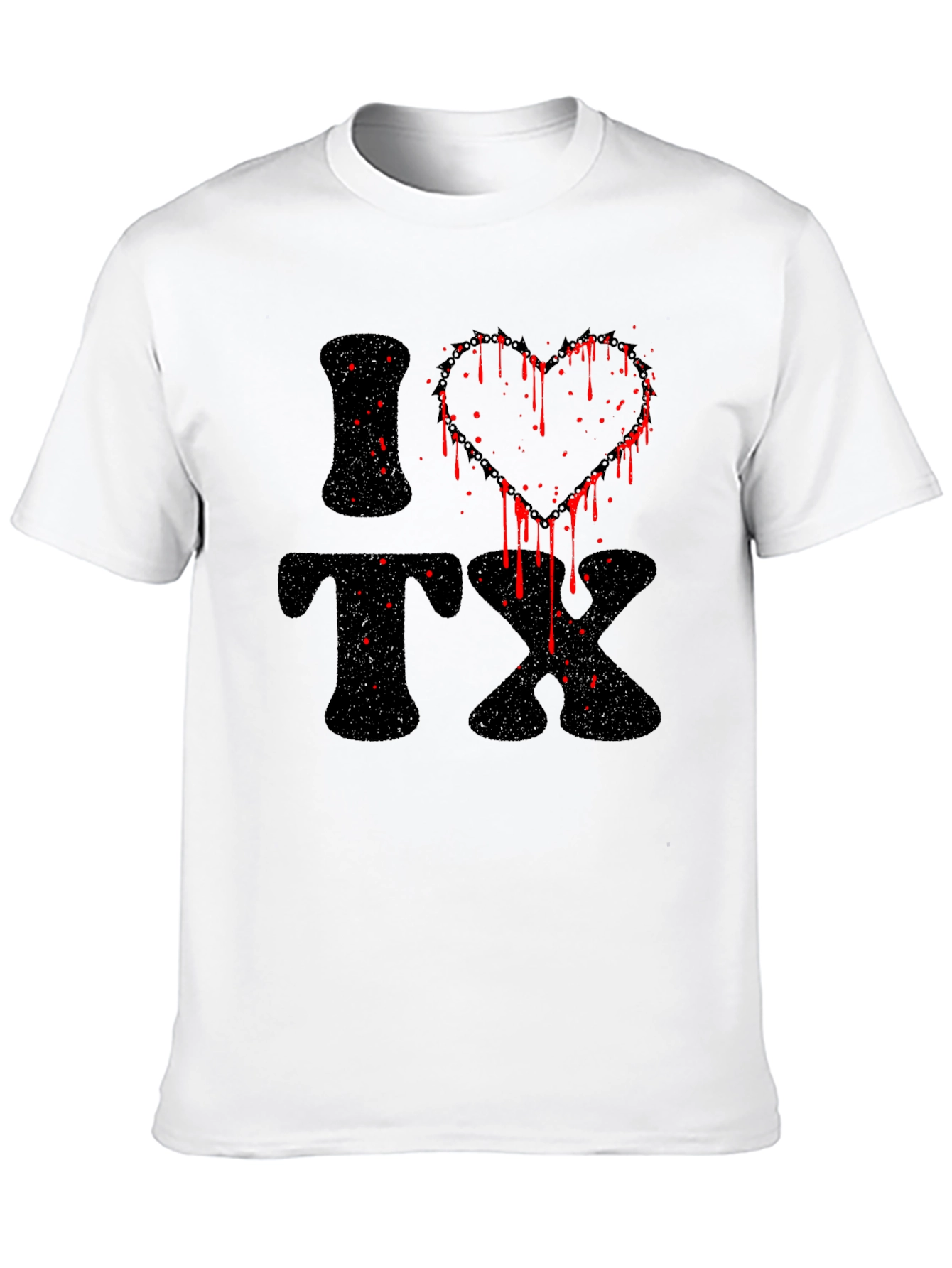 I Heart Texas Horror T-Shirt