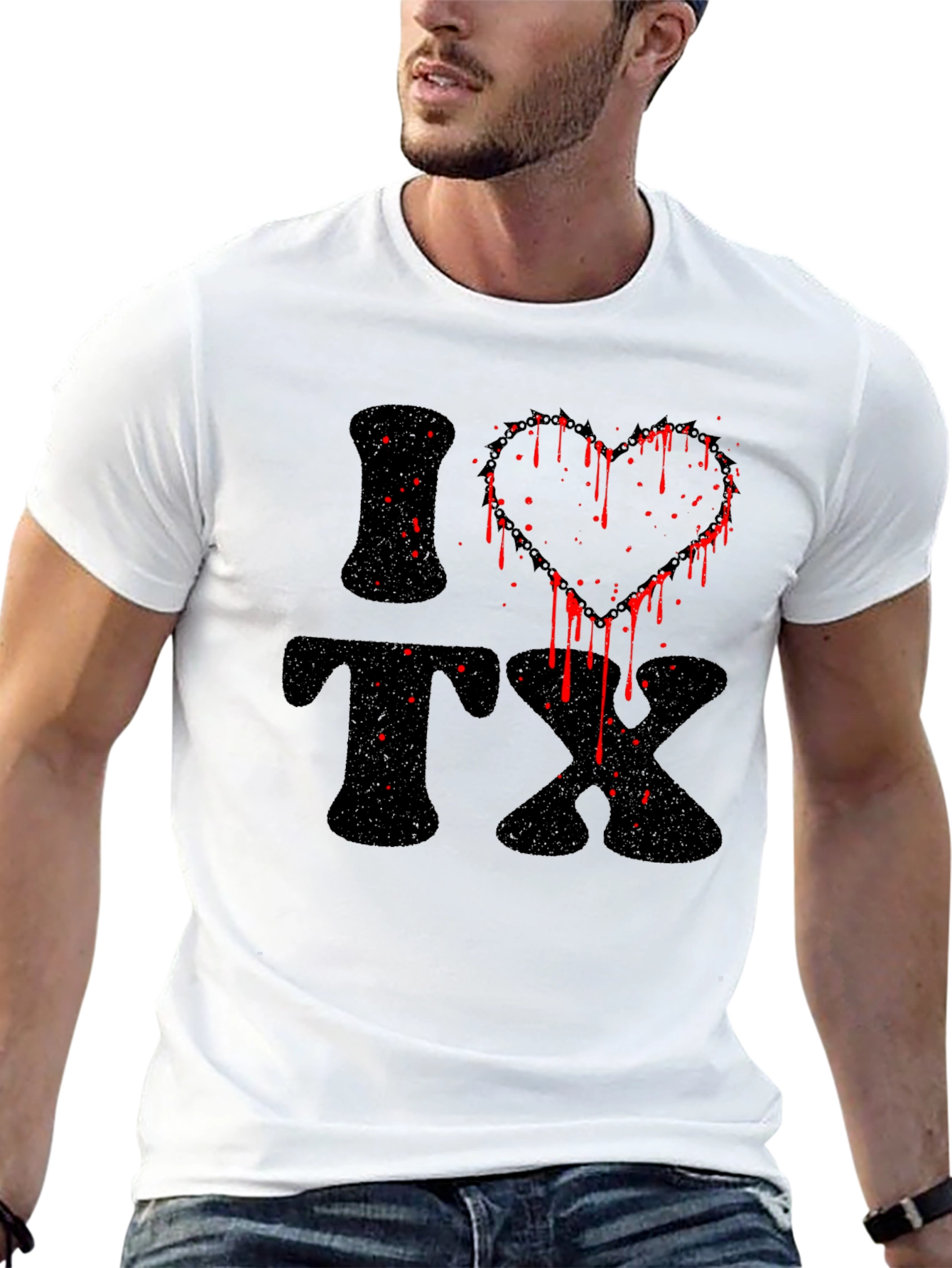 I Heart Texas Horror T-Shirt