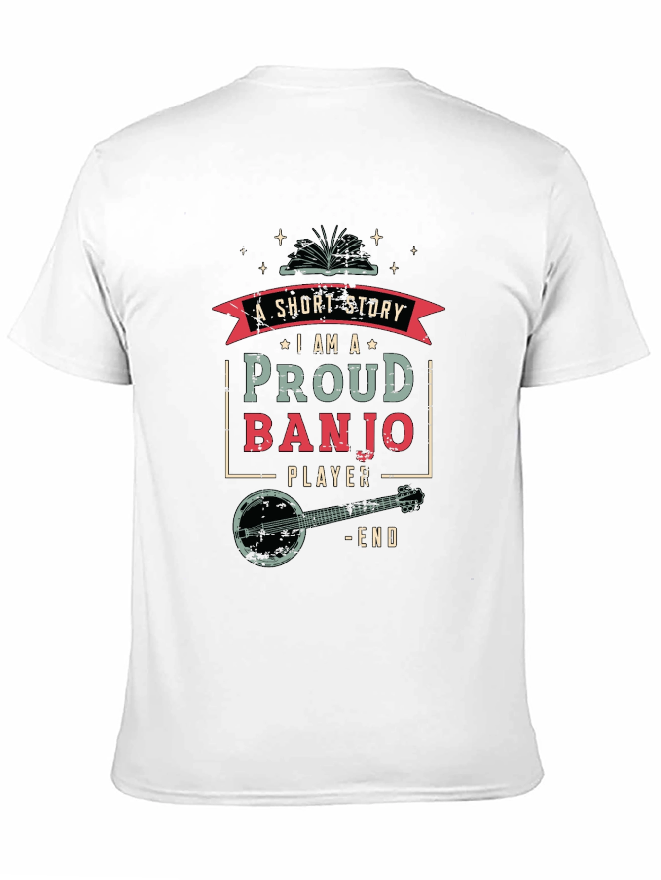 Proud Banjo Player Graphic Tee