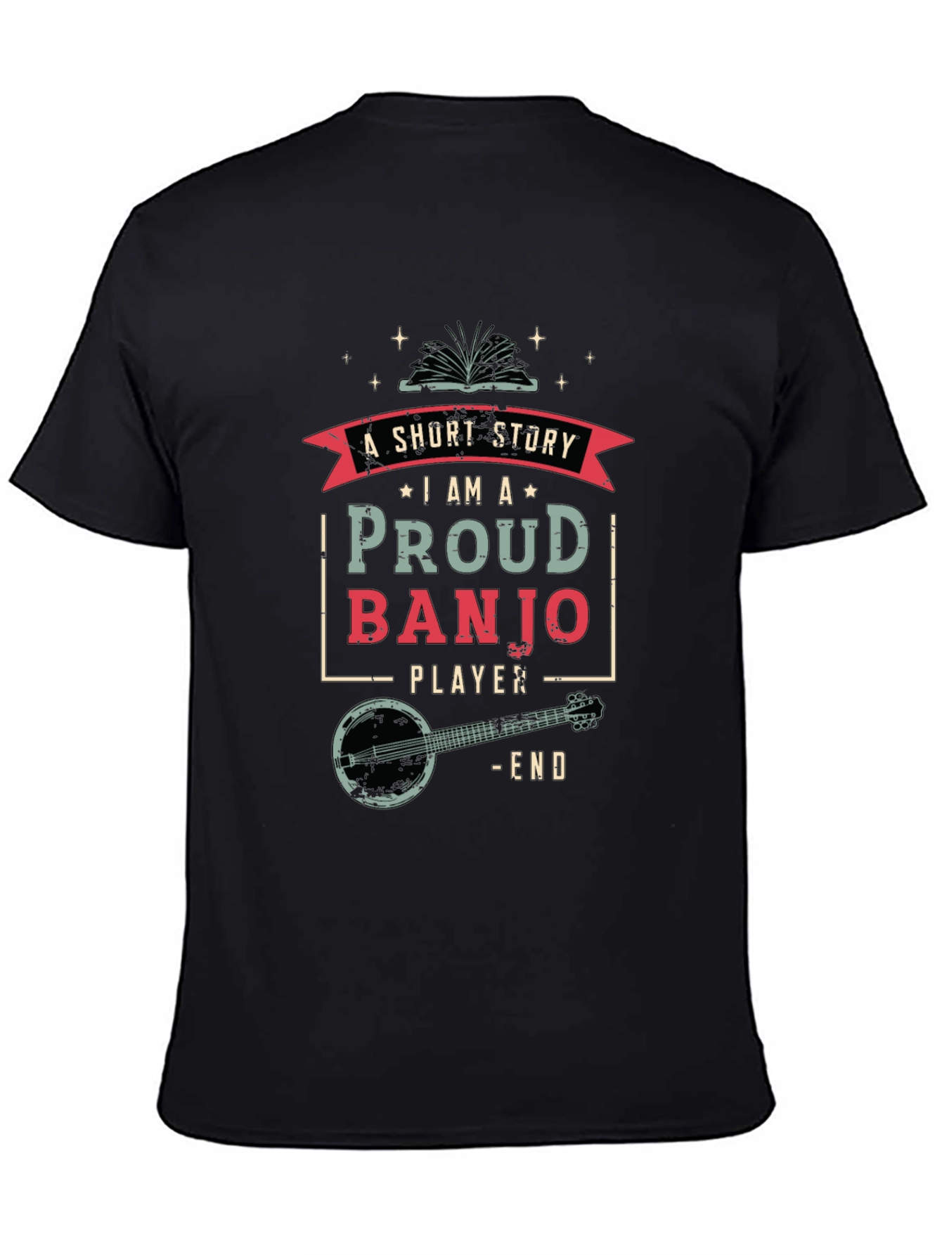 Proud Banjo Player Graphic Tee