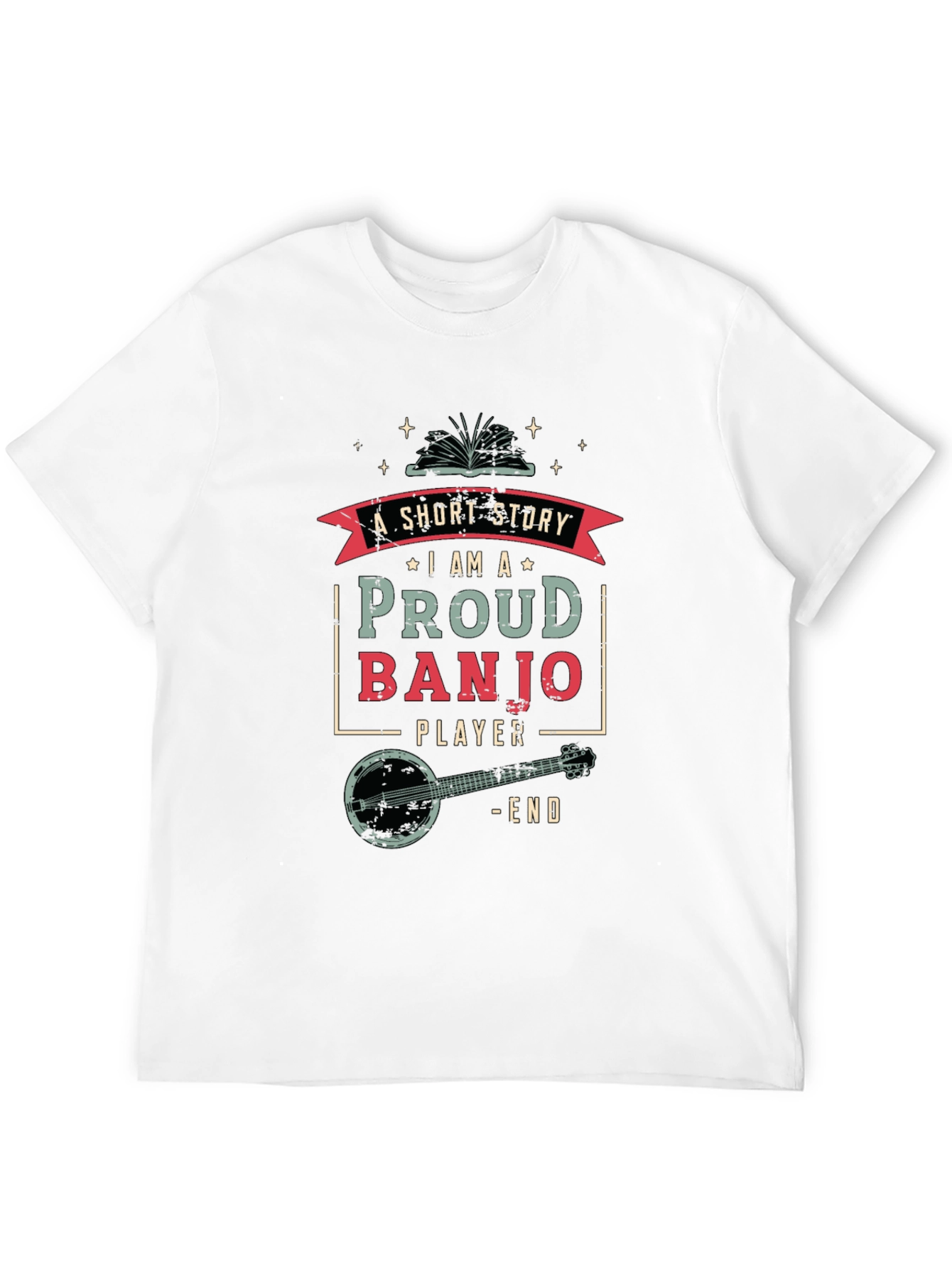 Proud Banjo Player Graphic Tee