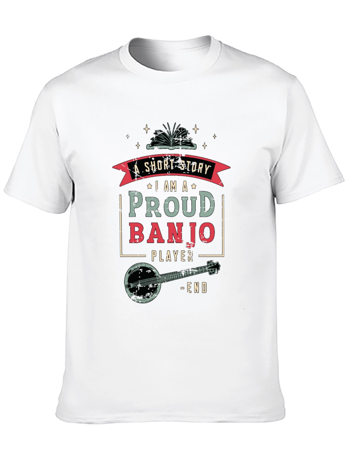 Proud Banjo Player Graphic Tee