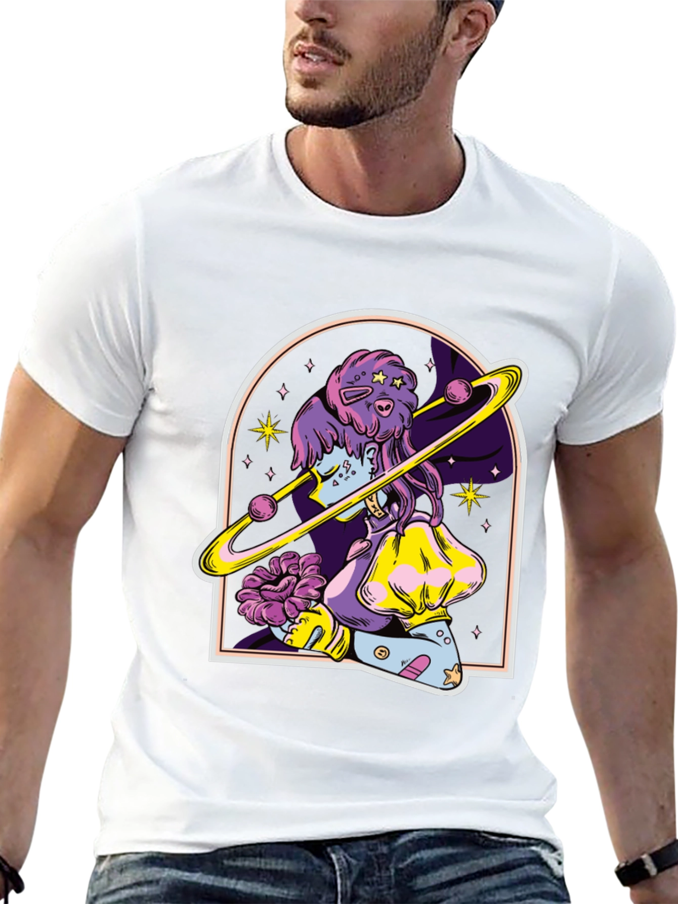 Astral Dream T-Shirt - Cosmic Girl Design