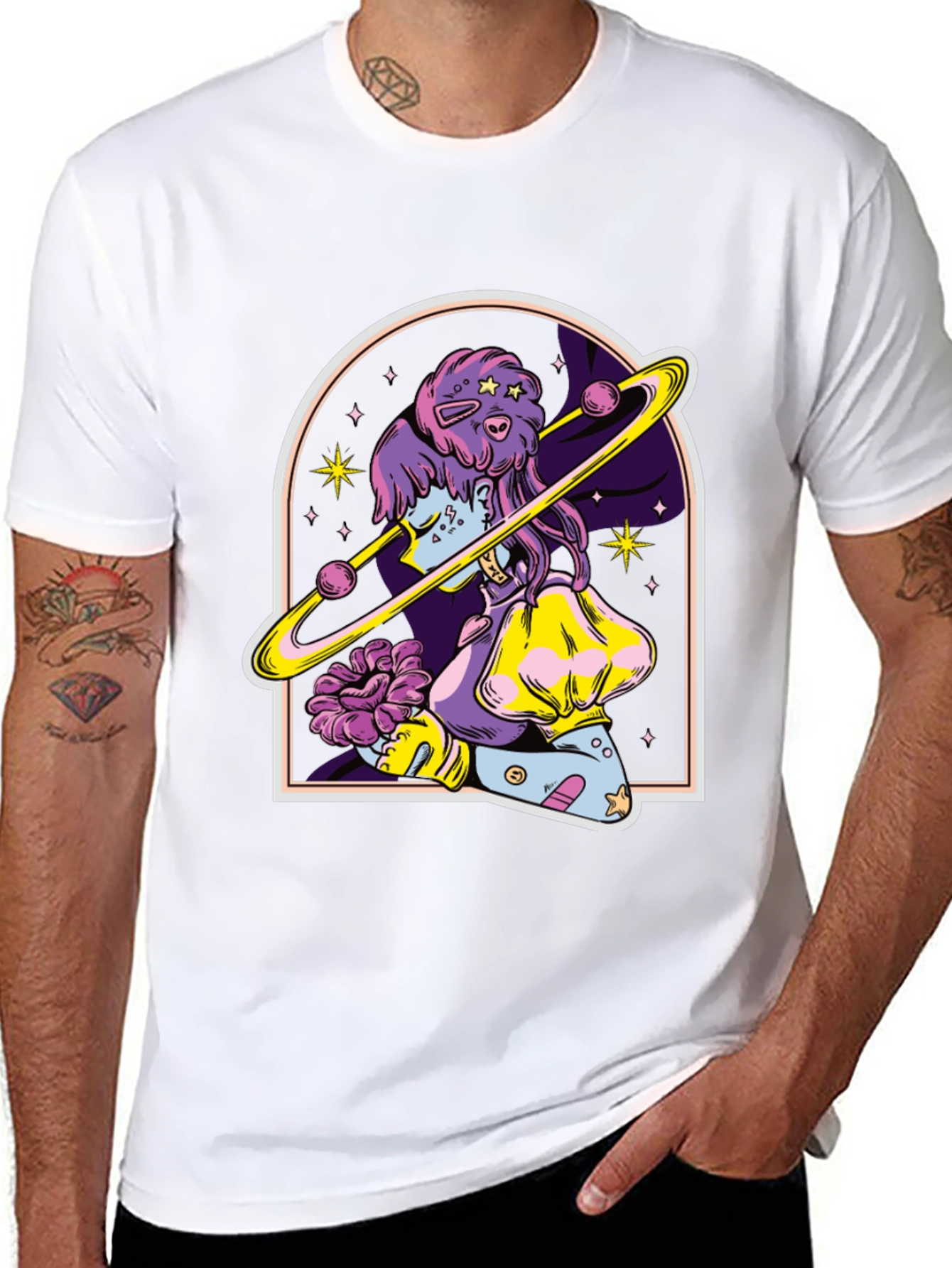Astral Dream T-Shirt - Cosmic Girl Design