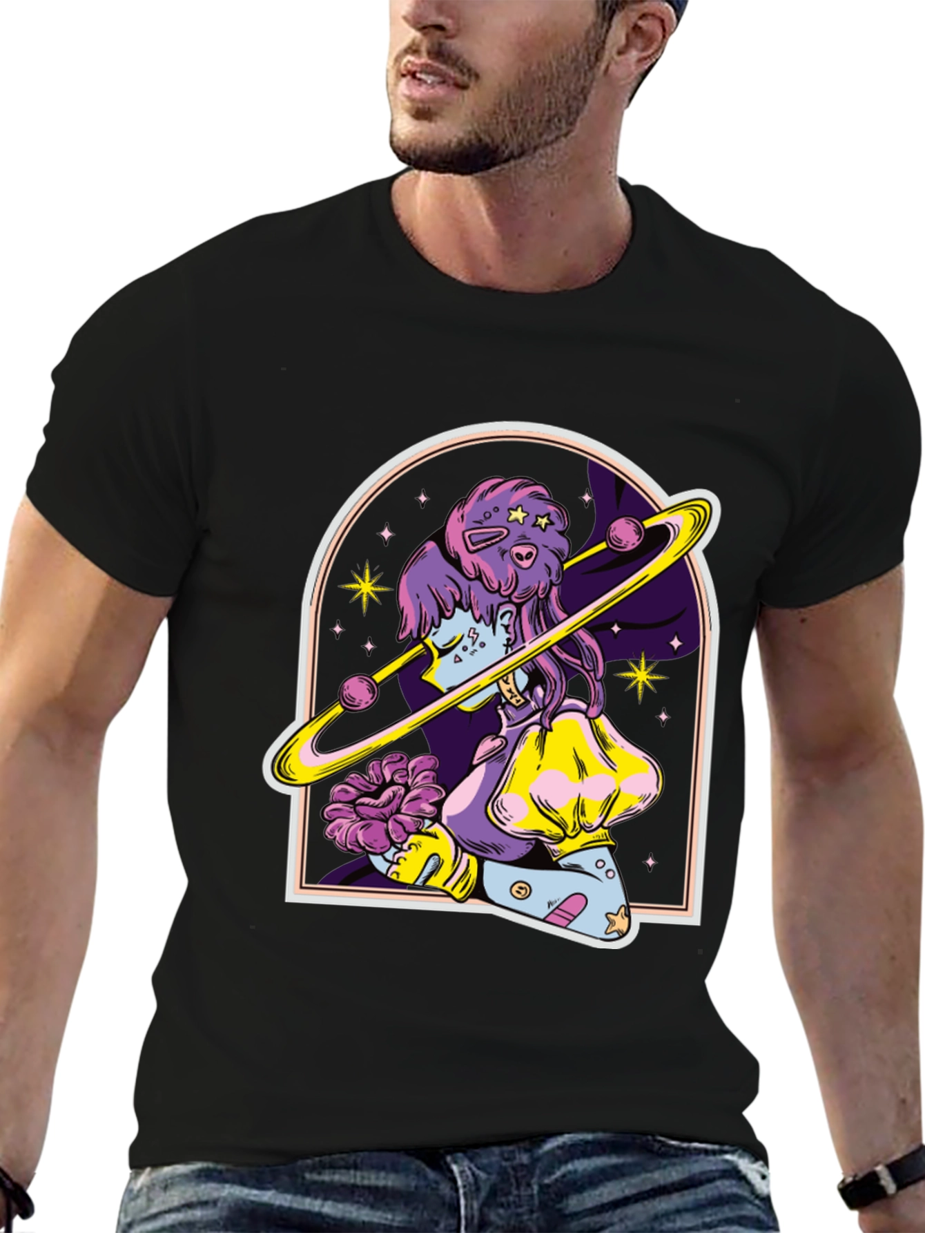 Astral Dream T-Shirt - Cosmic Girl Design