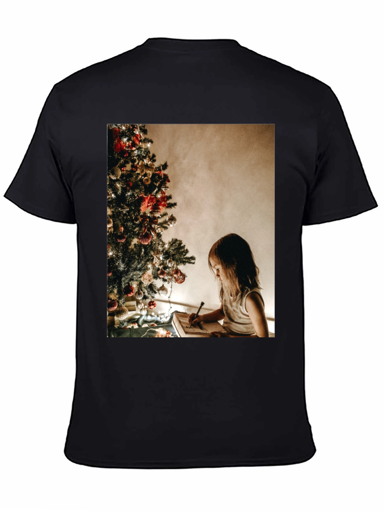 Christmas Wishlist Graphic Tee - Holiday Spirit