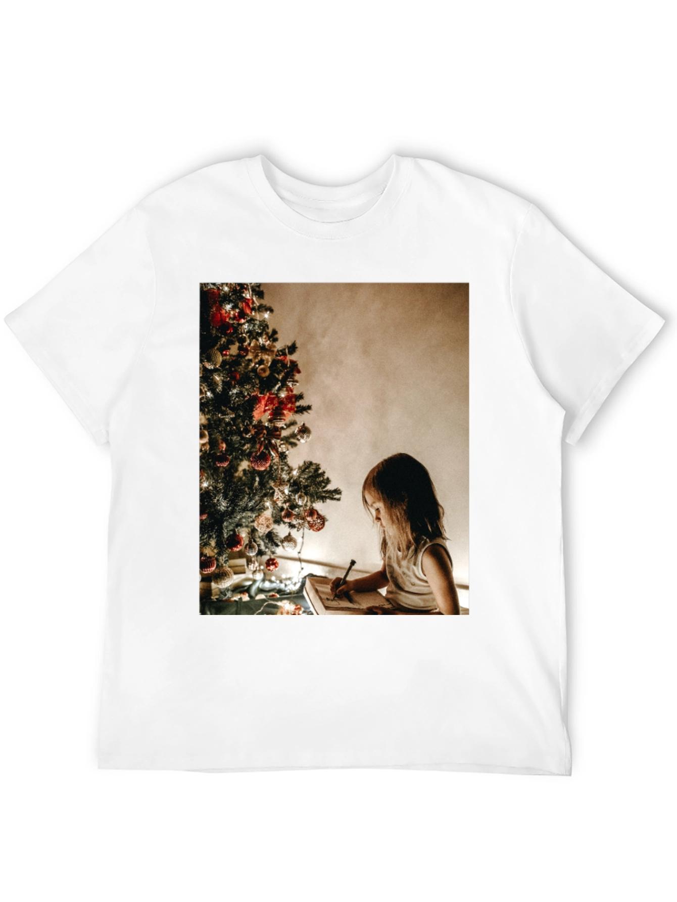 Christmas Wishlist Graphic Tee - Holiday Spirit