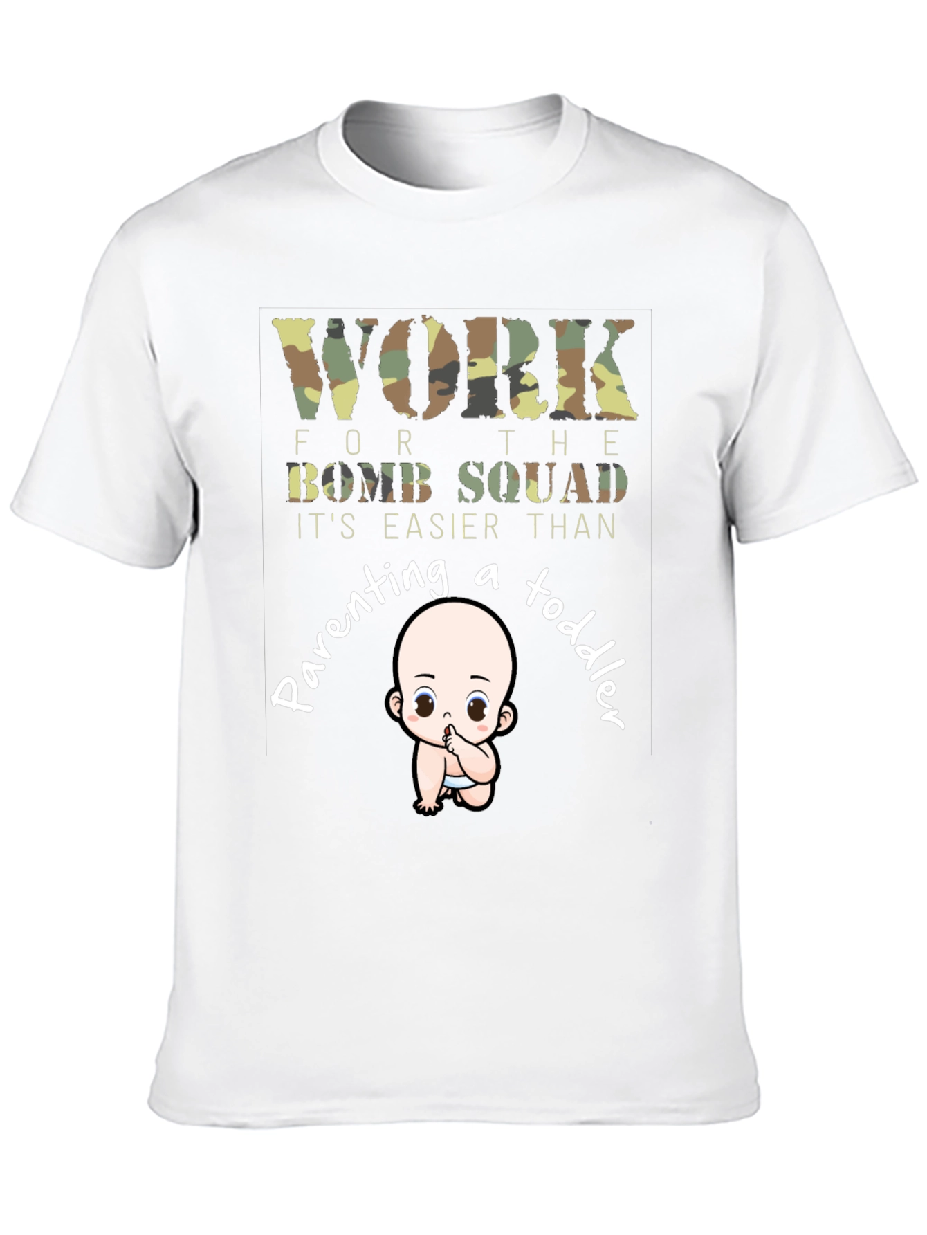 Bomb Squad Funny Parenting Toddler T-Shirt