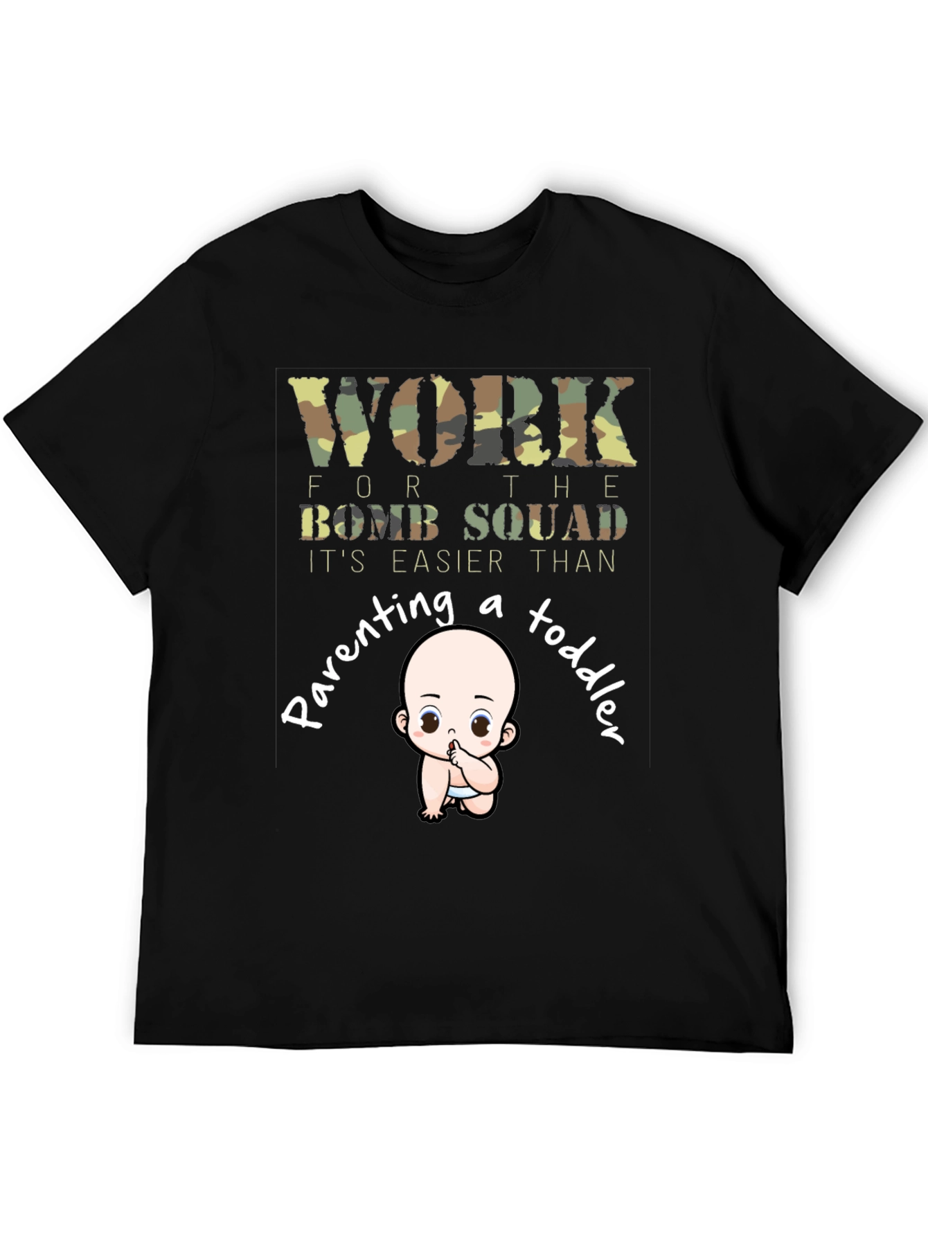 Bomb Squad Funny Parenting Toddler T-Shirt