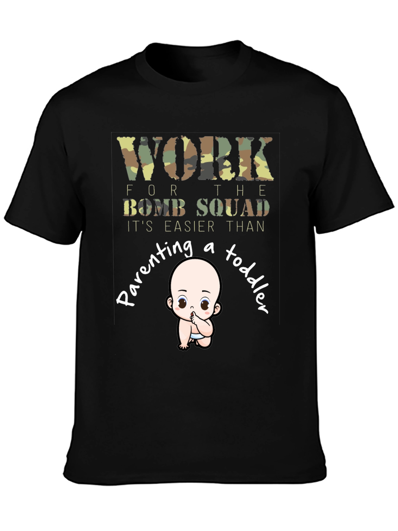 Bomb Squad Funny Parenting Toddler T-Shirt