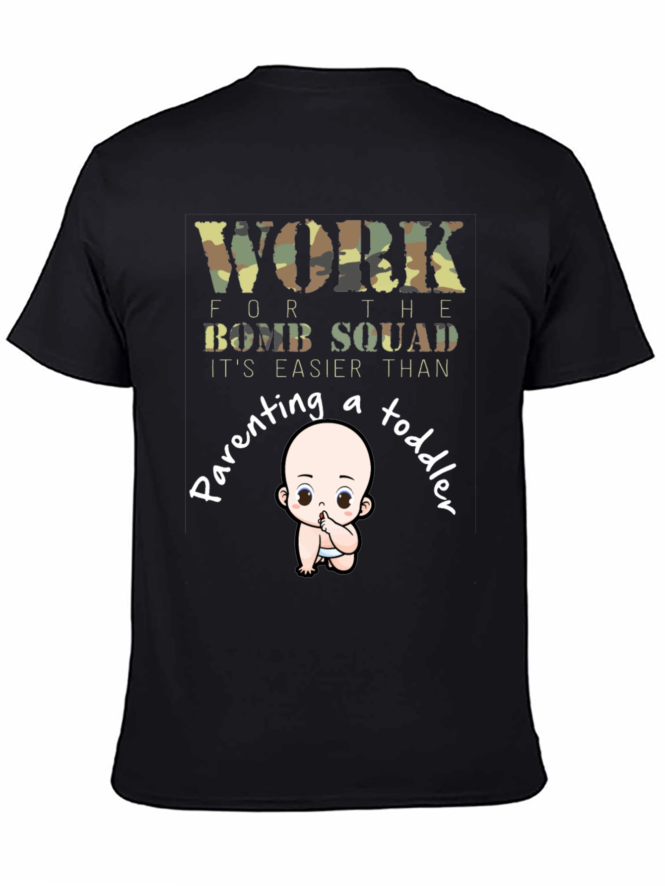 Bomb Squad Funny Parenting Toddler T-Shirt