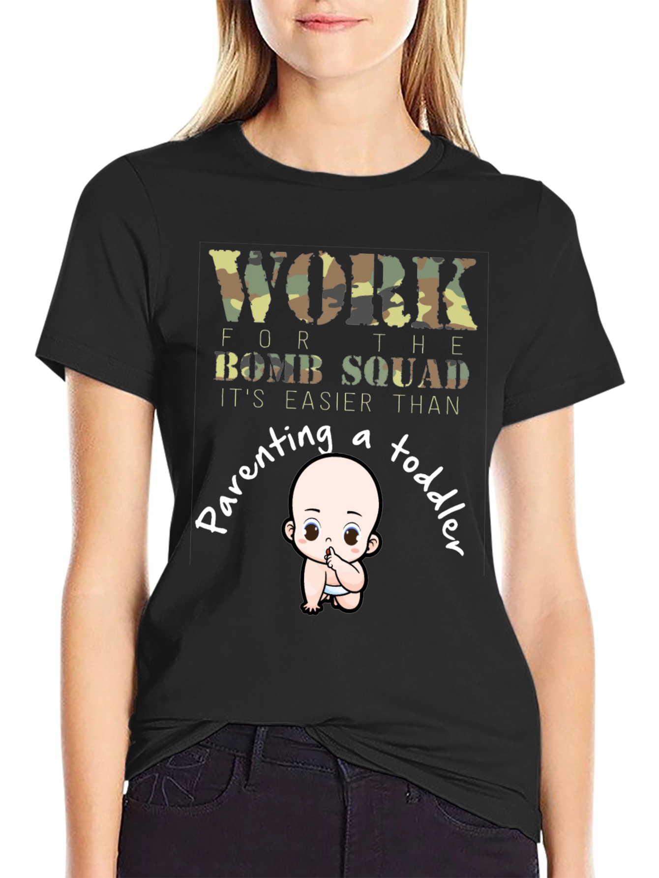Bomb Squad Funny Parenting Toddler T-Shirt