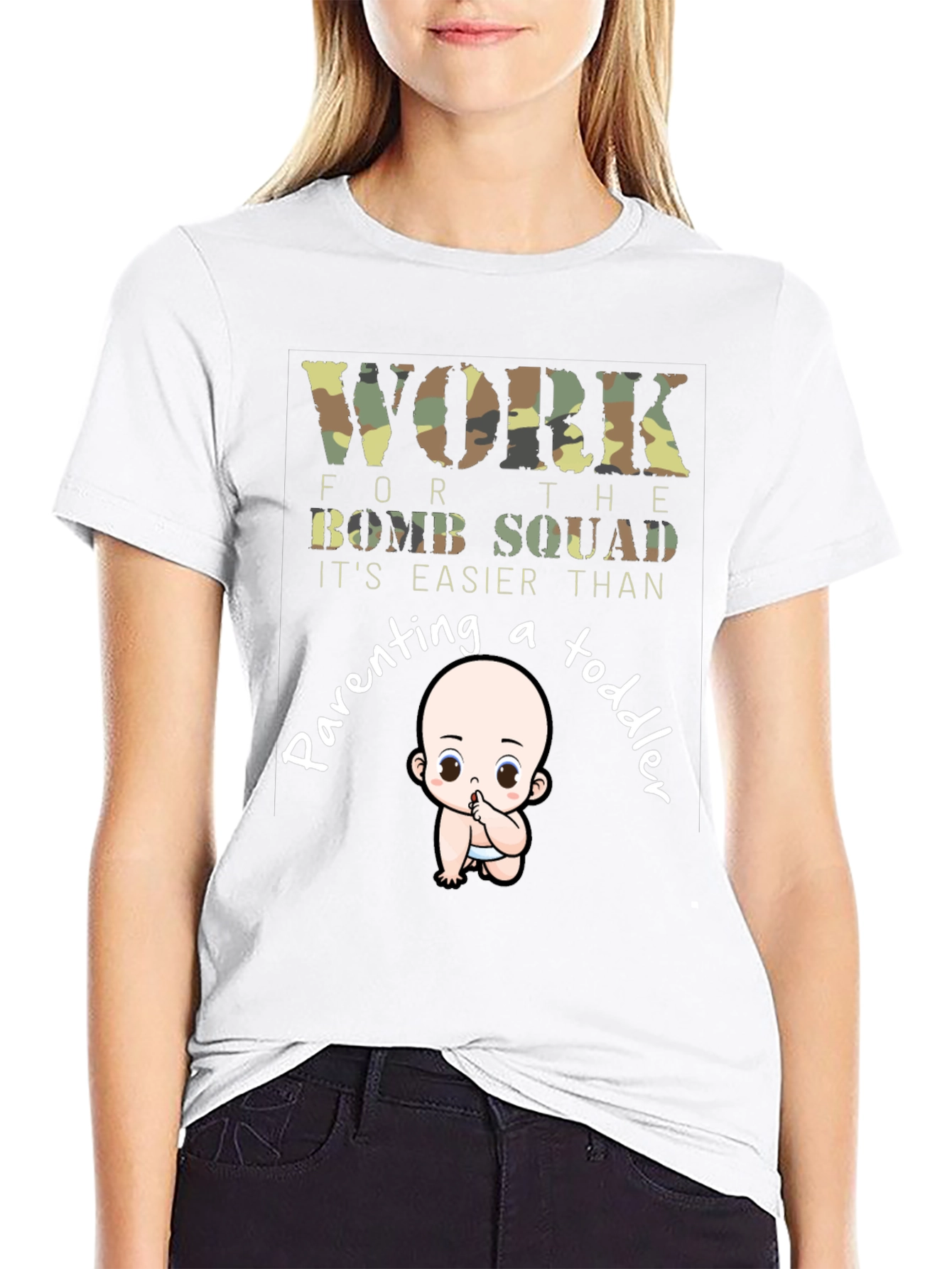 Bomb Squad Funny Parenting Toddler T-Shirt