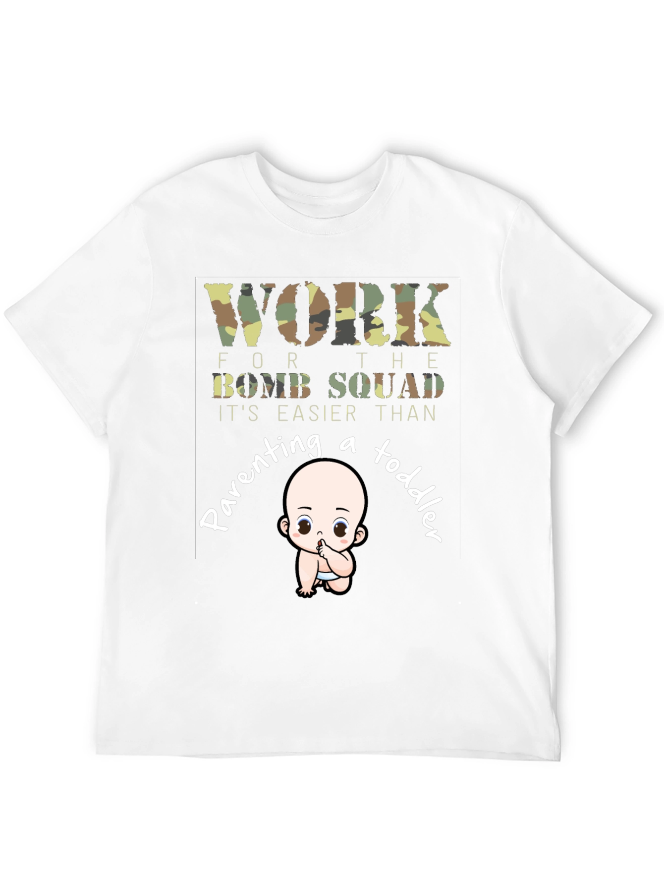 Bomb Squad Funny Parenting Toddler T-Shirt