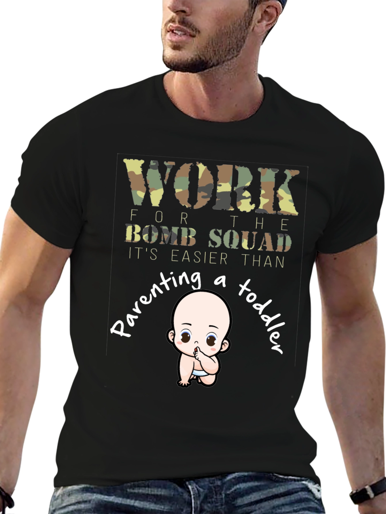 Bomb Squad Funny Parenting Toddler T-Shirt