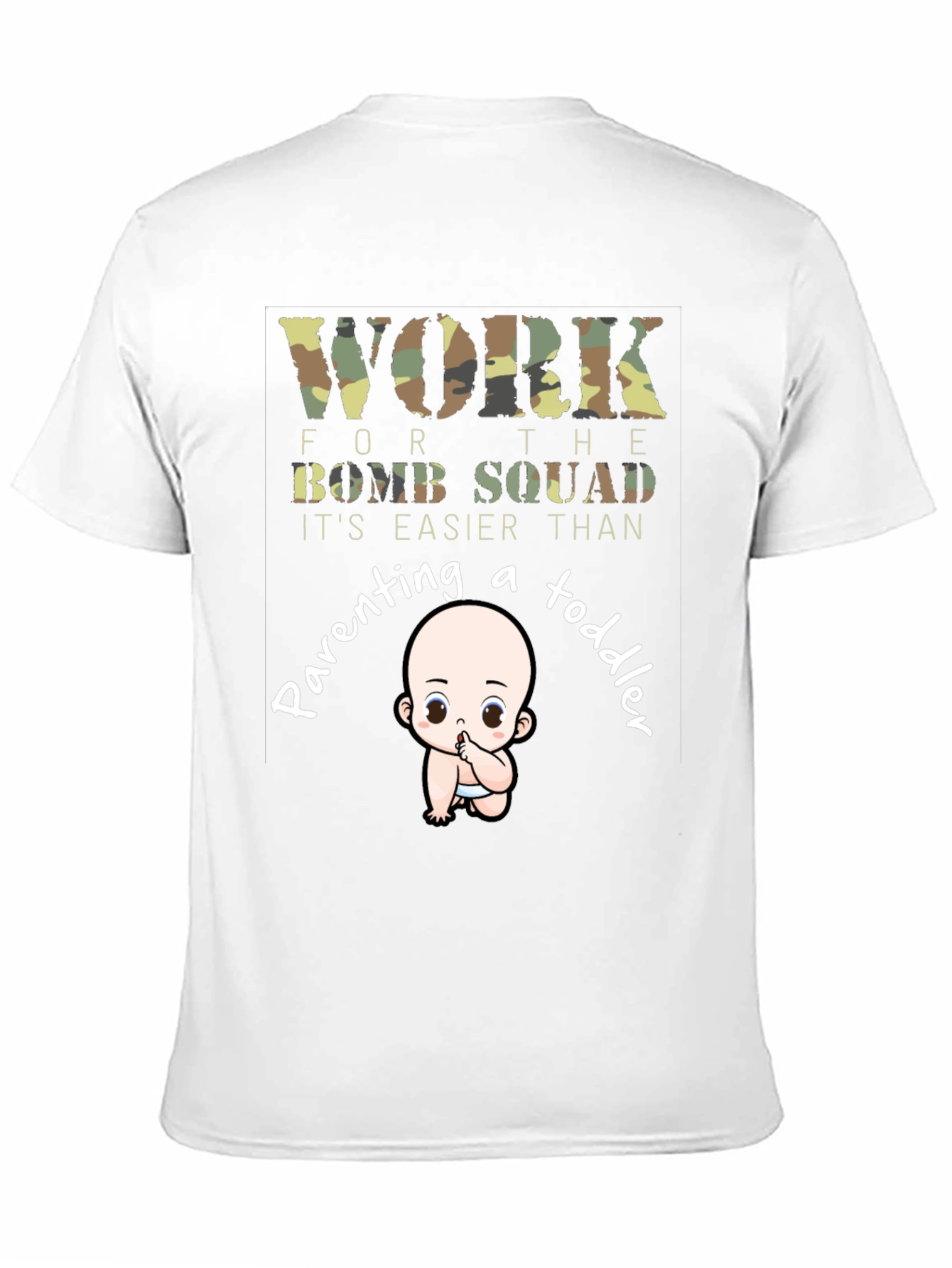 Bomb Squad Funny Parenting Toddler T-Shirt
