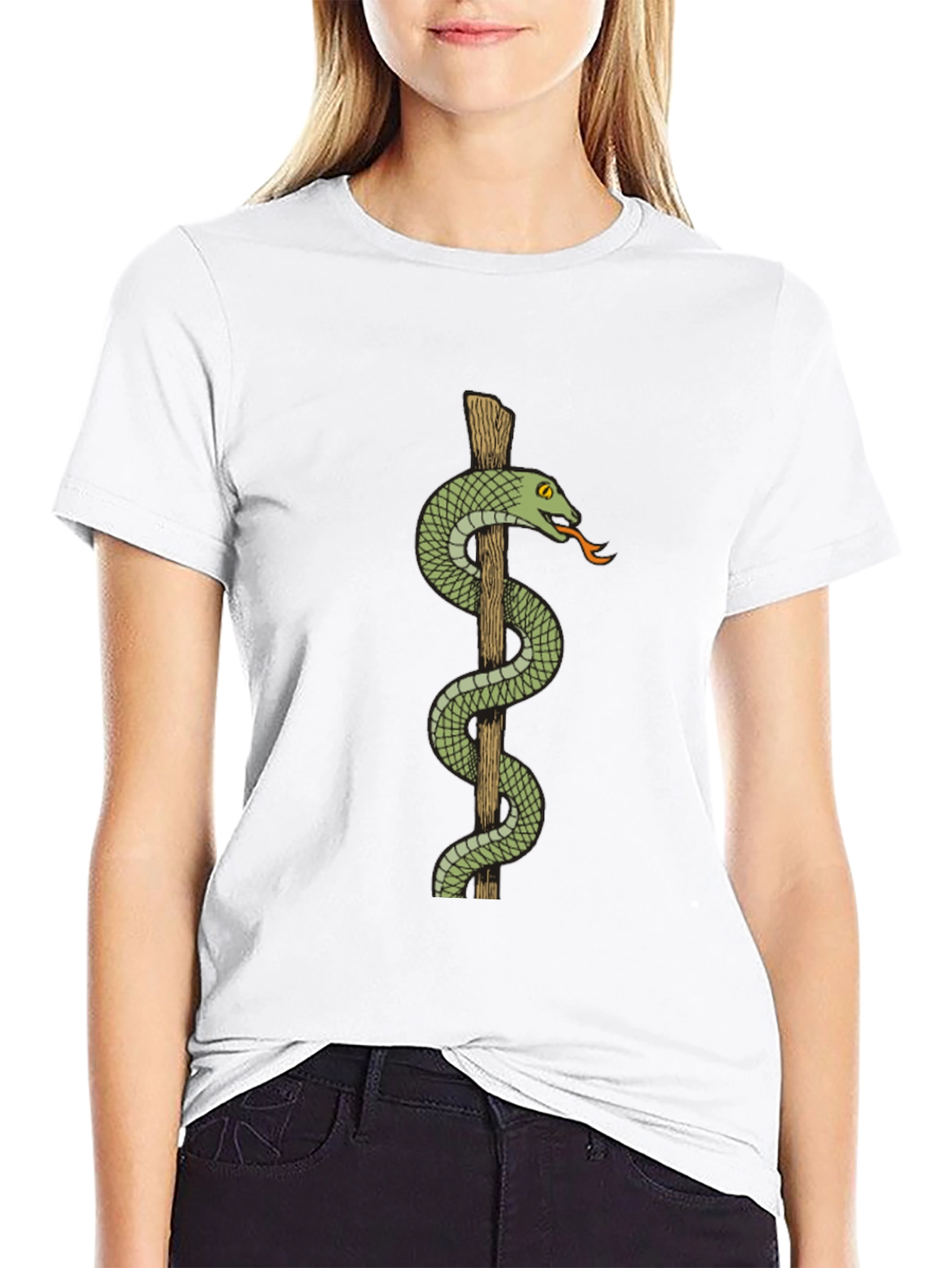 Serpent Staff Graphic Tee