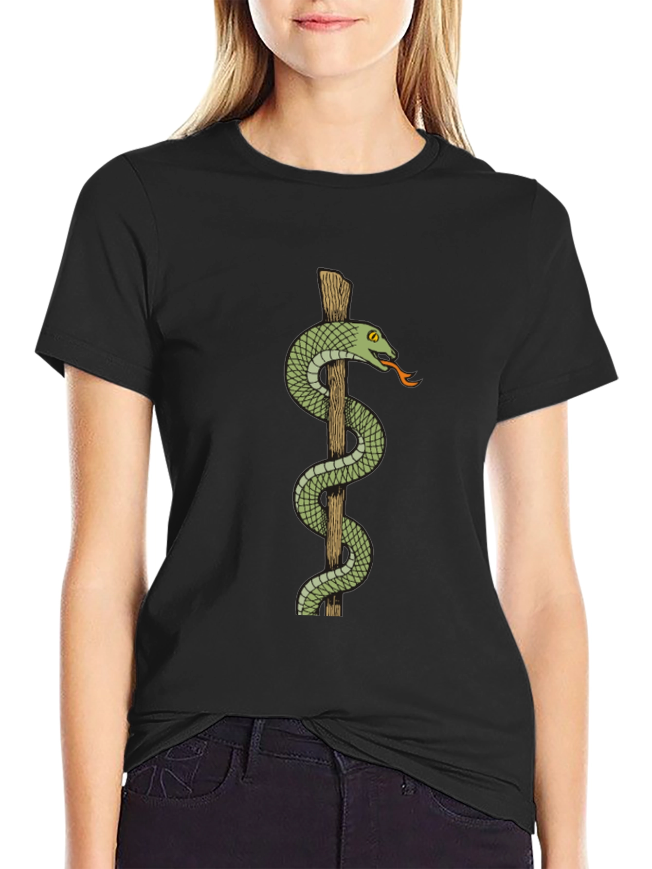 Serpent Staff Graphic Tee