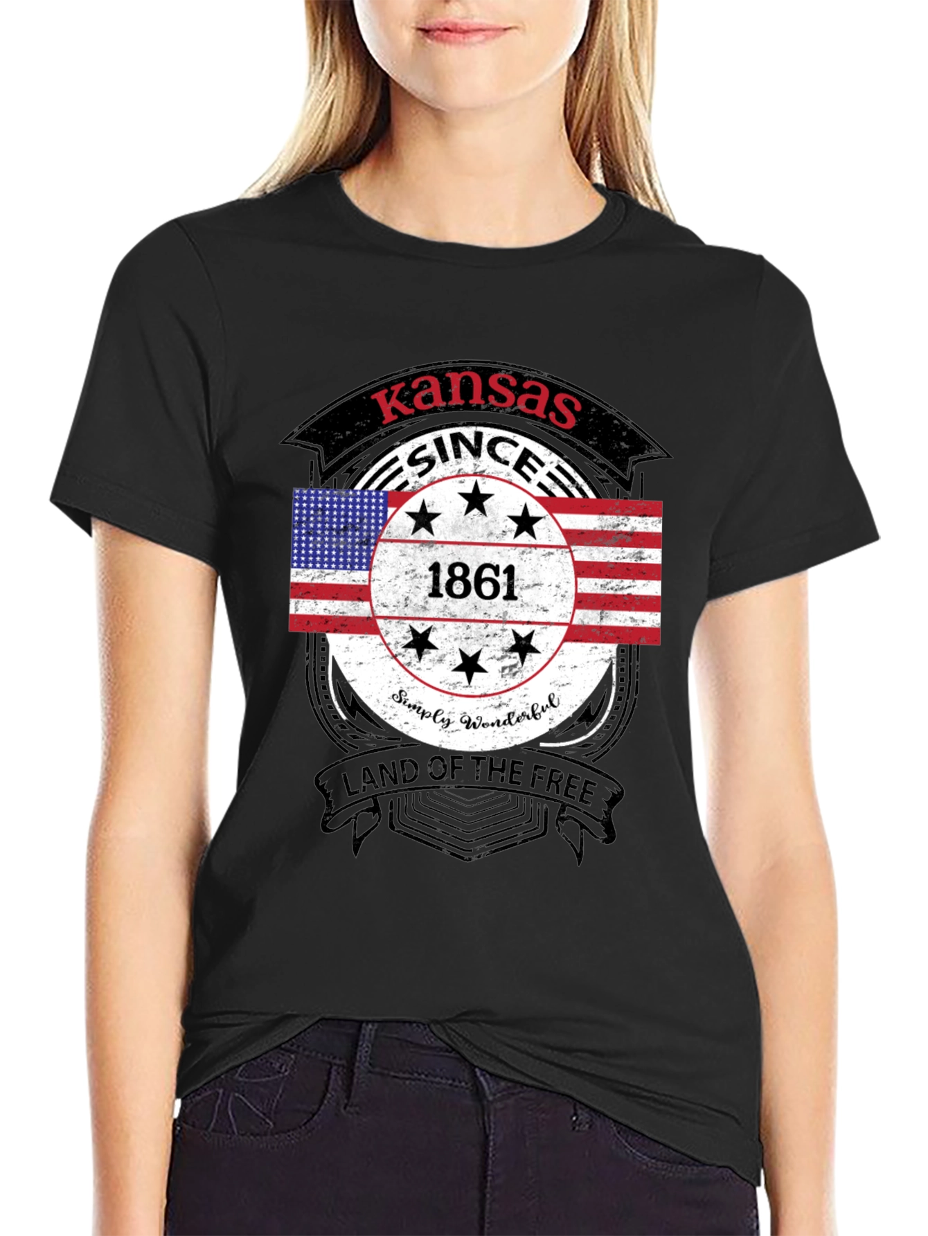 Kansas Since 1861 Graphic T-Shirt