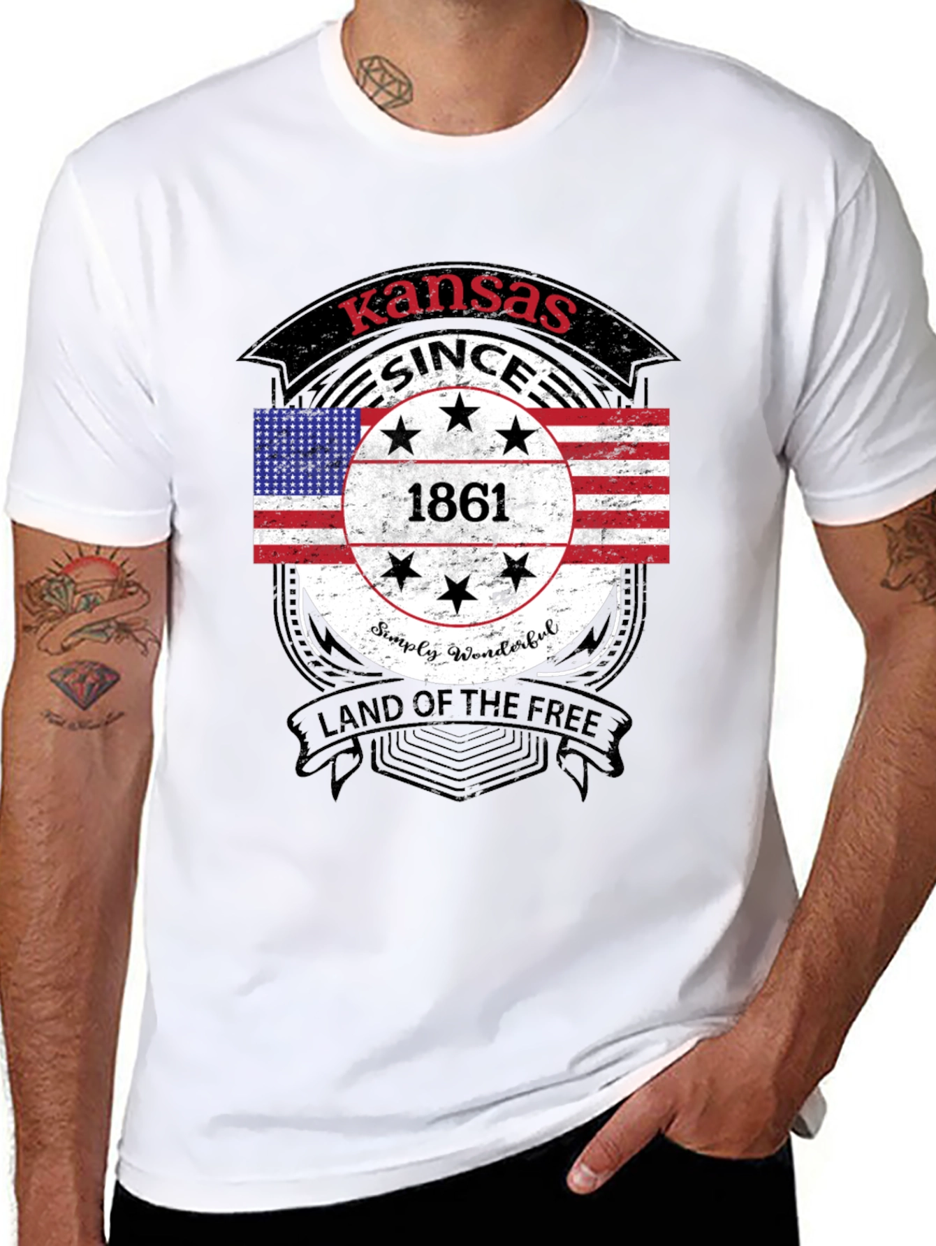 Kansas Since 1861 Graphic T-Shirt